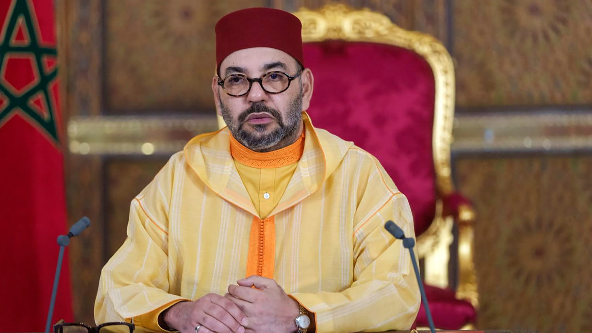 Image for the title: Morocco's king reiterates openness to restoring ties with Algeria 
