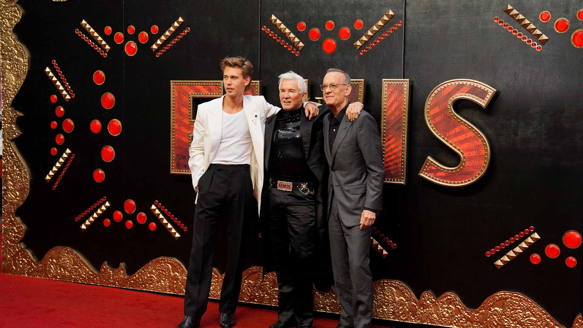 Image for the title: No King without Black music, says 'Elvis' star at London premiere 