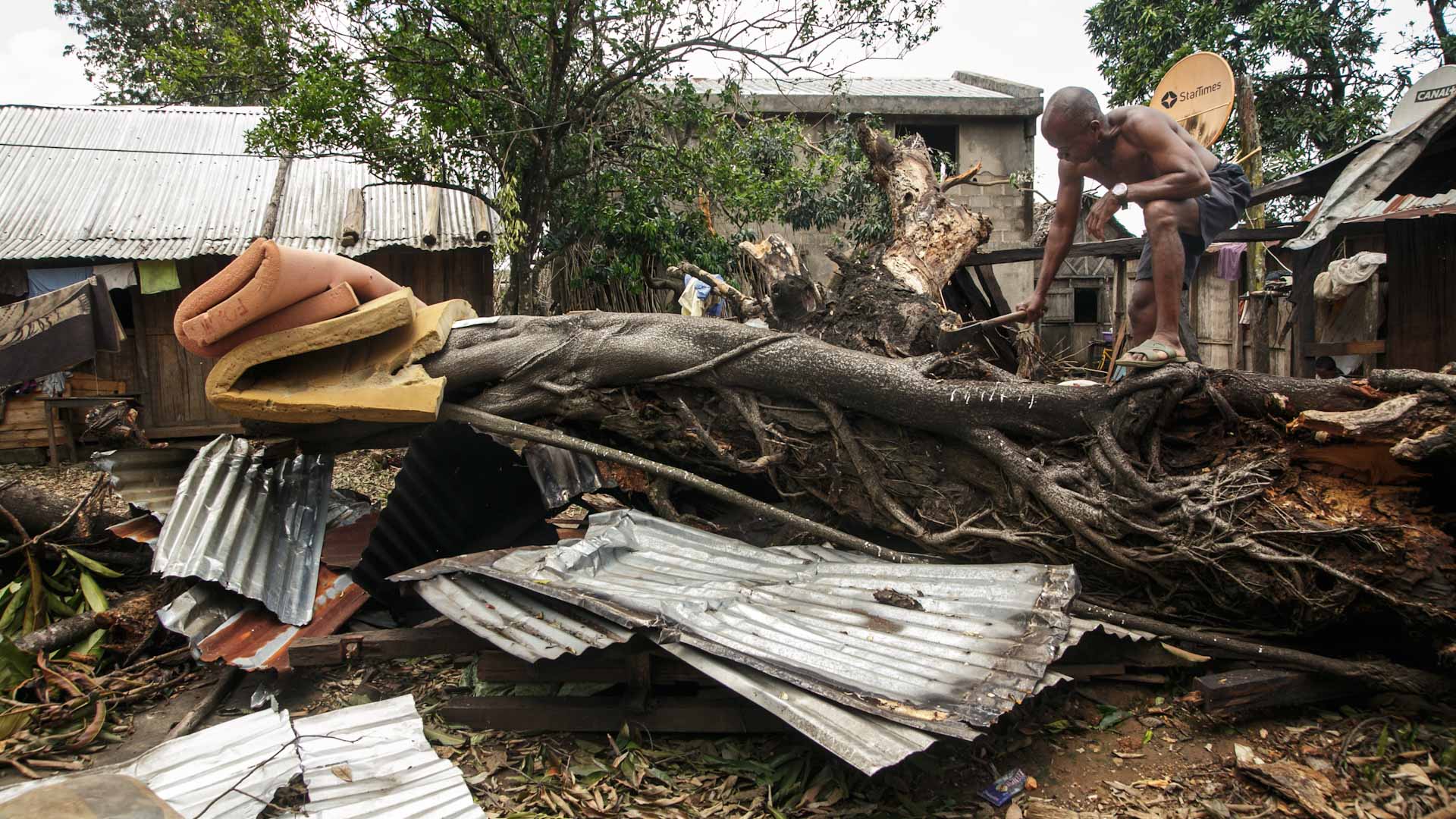 Image for the title: Cyclones killed 214 in Madagascar this year: UN 