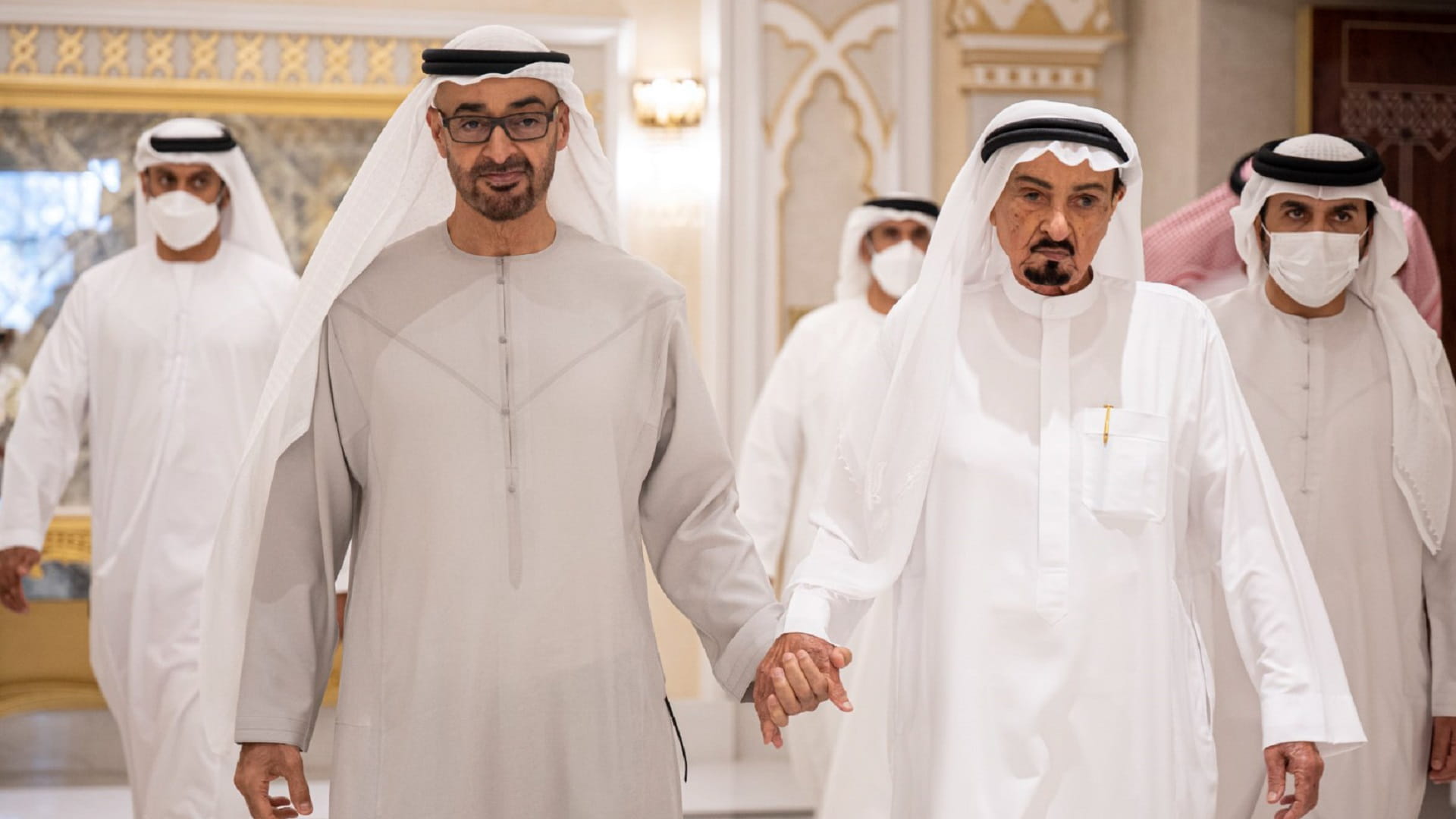 Image for the title: UAE President meets Ruler of Ajman 