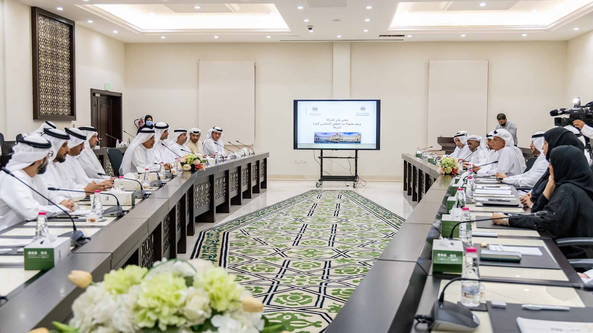 Image for the title: SCC discusses joint cooperation with  Sharjah Municipal Council  