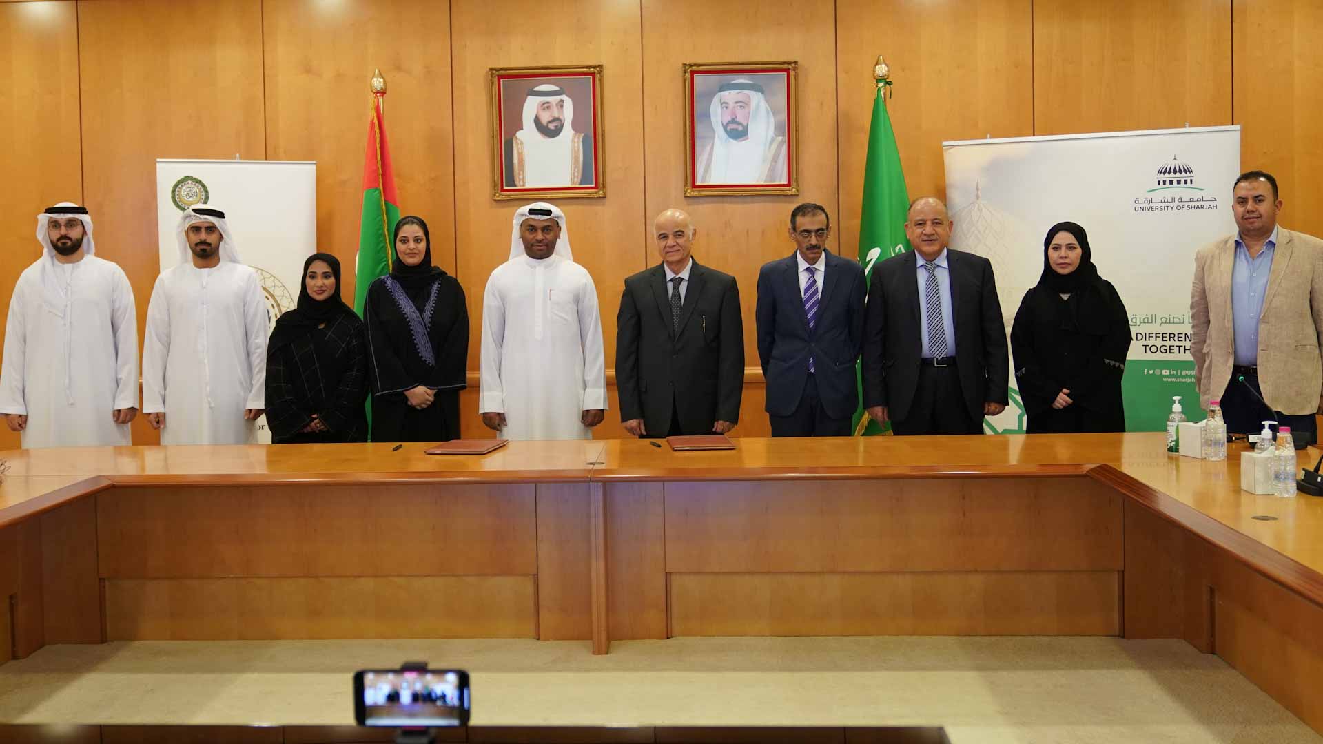Image for the title: APC and University of Sharjah sign a cooperation agreement 