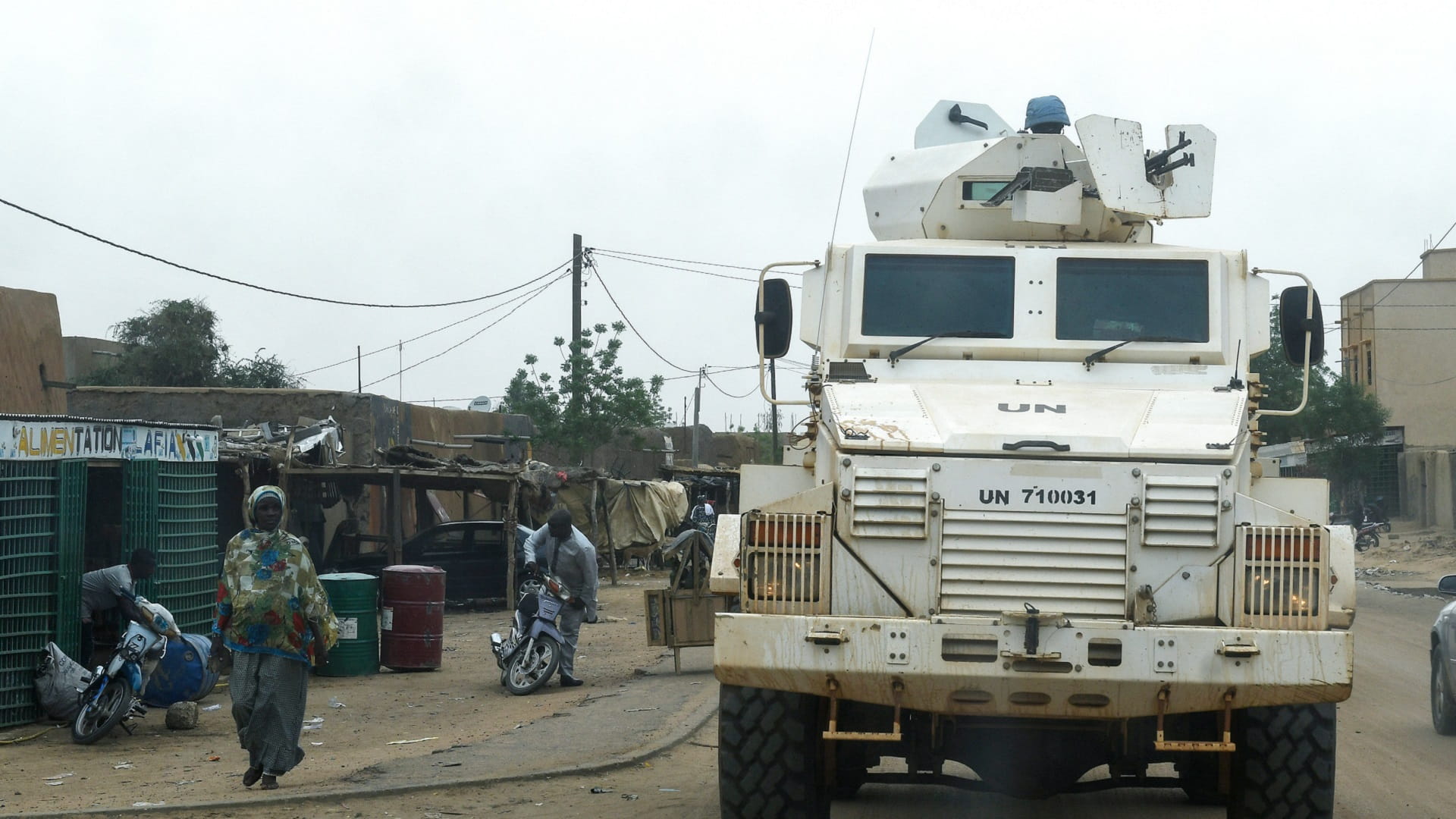 Image for the title: Bomb kills two peacekeepers in Mali: UN 