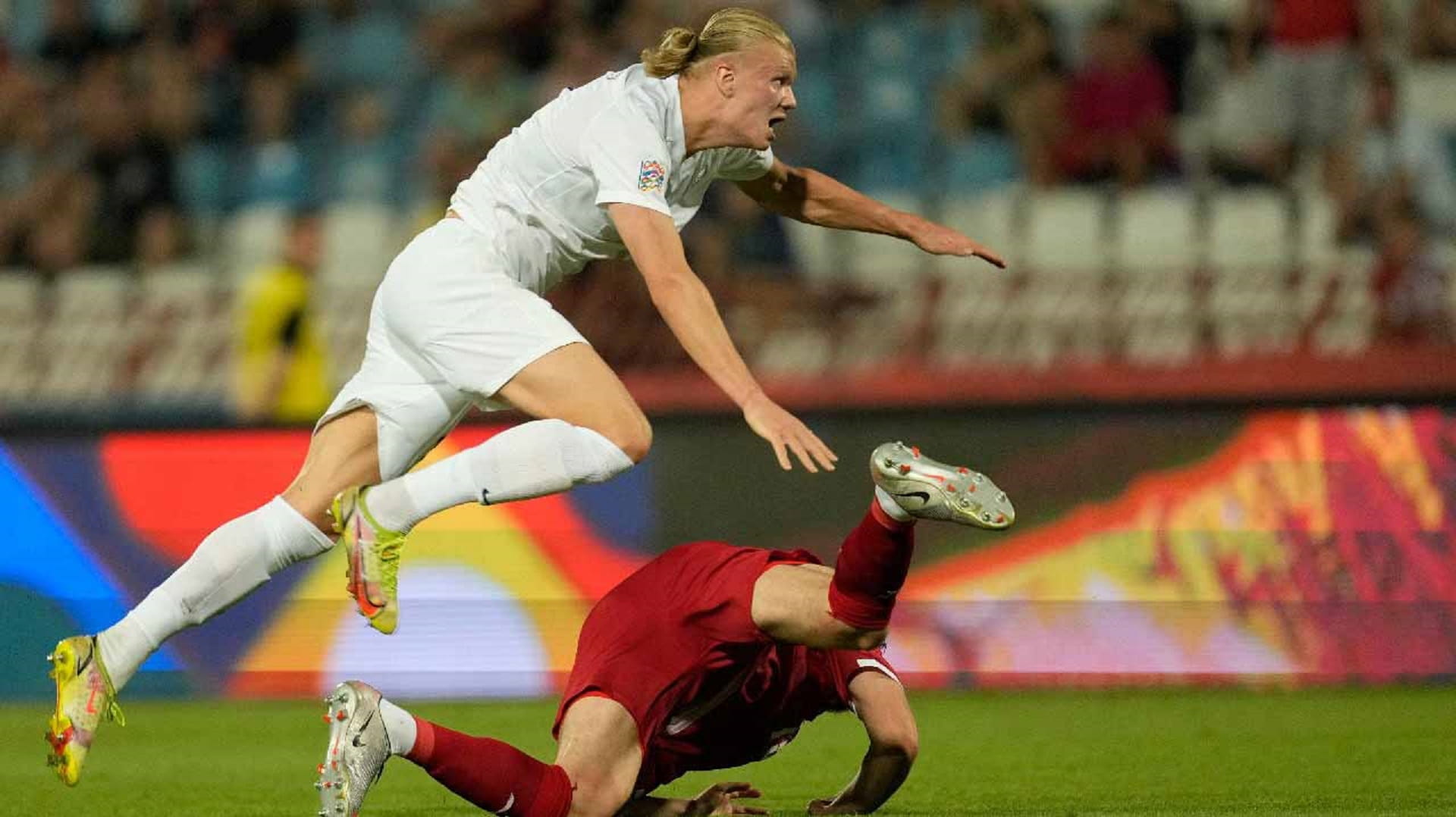 صورة بعنوان: النرويج تتخطى صربيا في دوري الأمم الأوروبية  