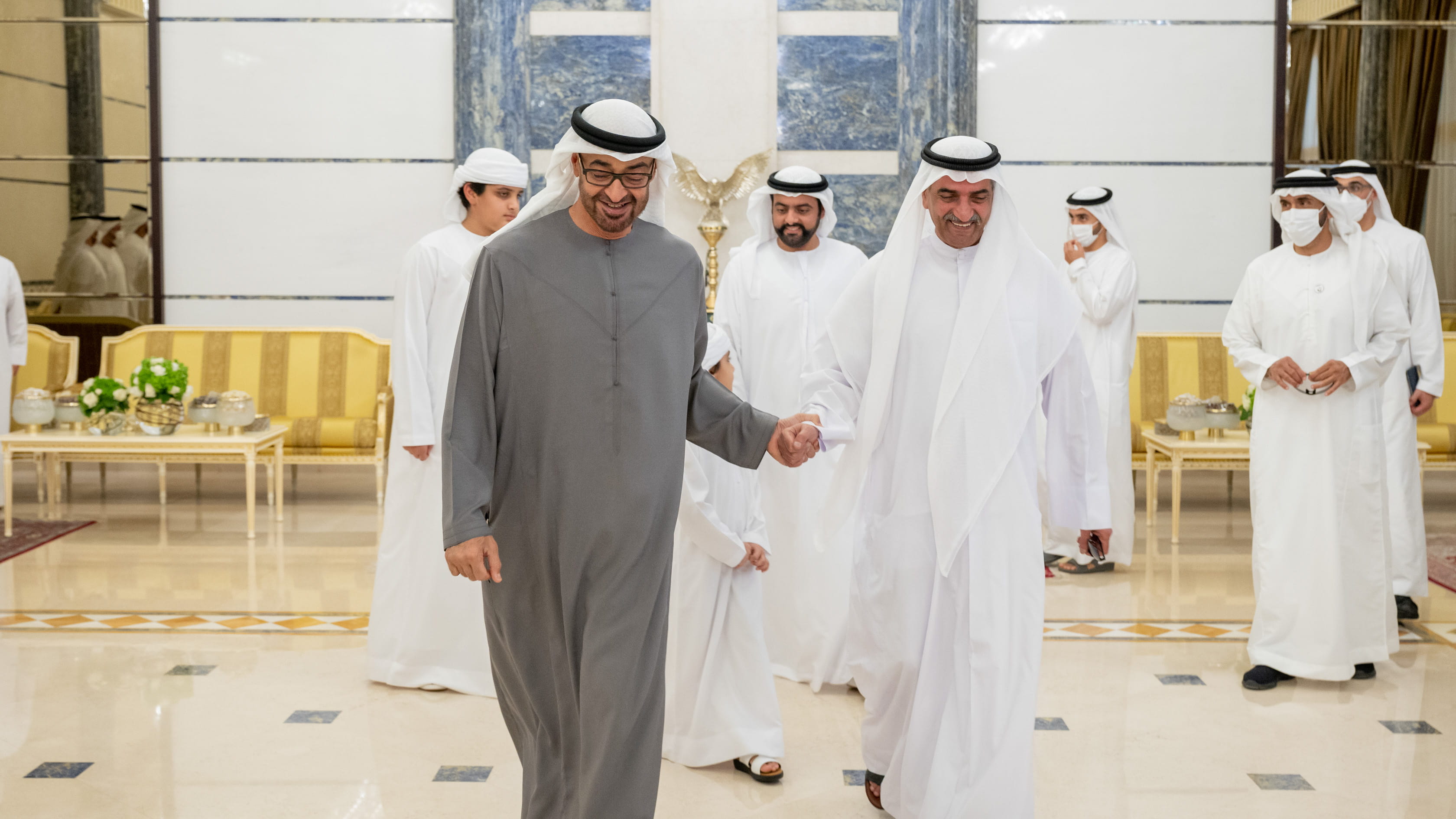 Image for the title: UAE President visits Fujairah Ruler 