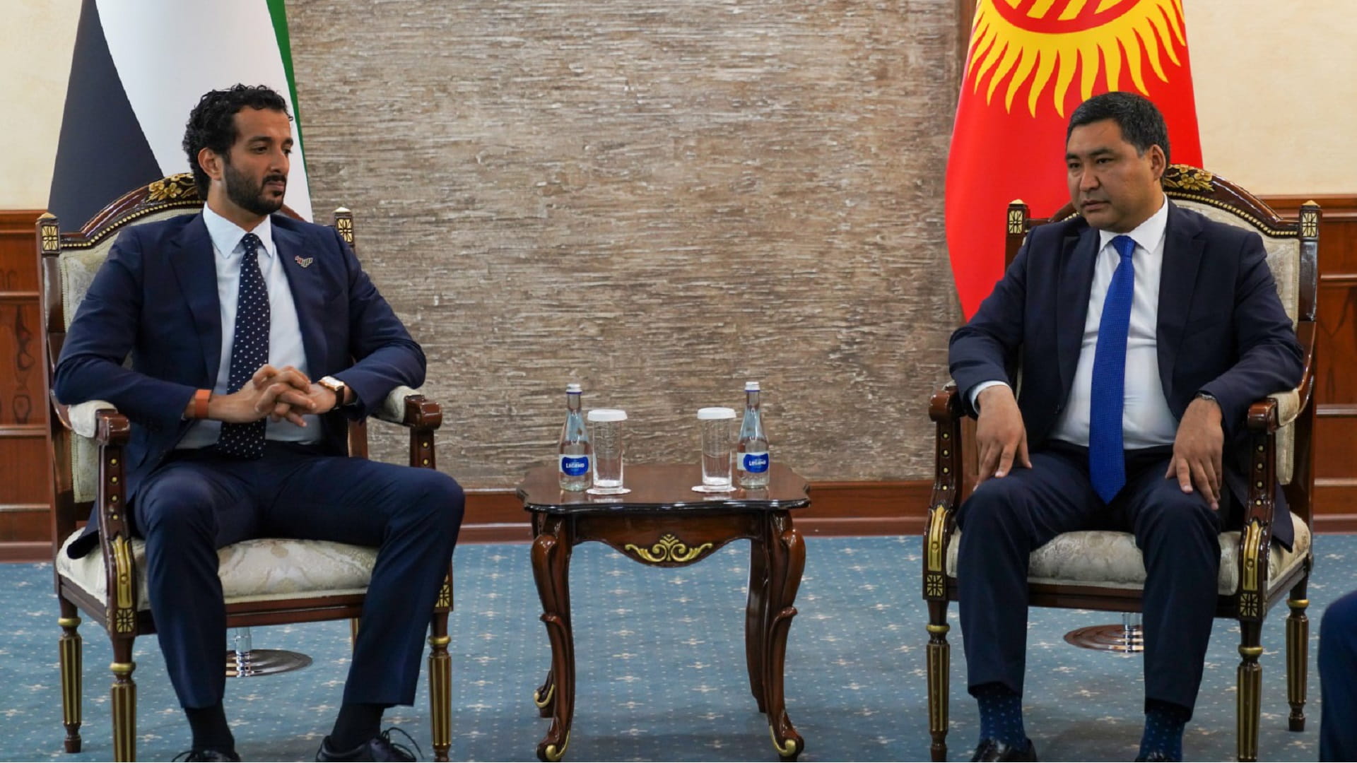 Image for the title: UAE, Kyrgyzstan discuss enhancing relations 