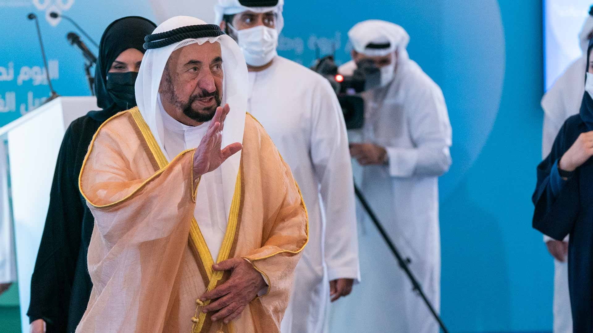 Image for the title: Sharjah Ruler attends first educational forum of SEA 