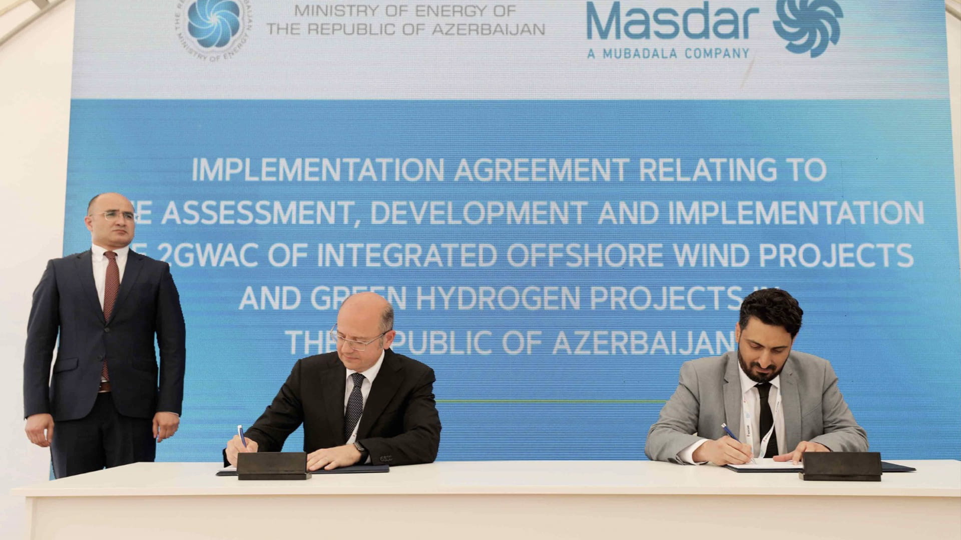 Image for the title: Masdar to develop 4,000 MW of clean energy in Azerbaijan 