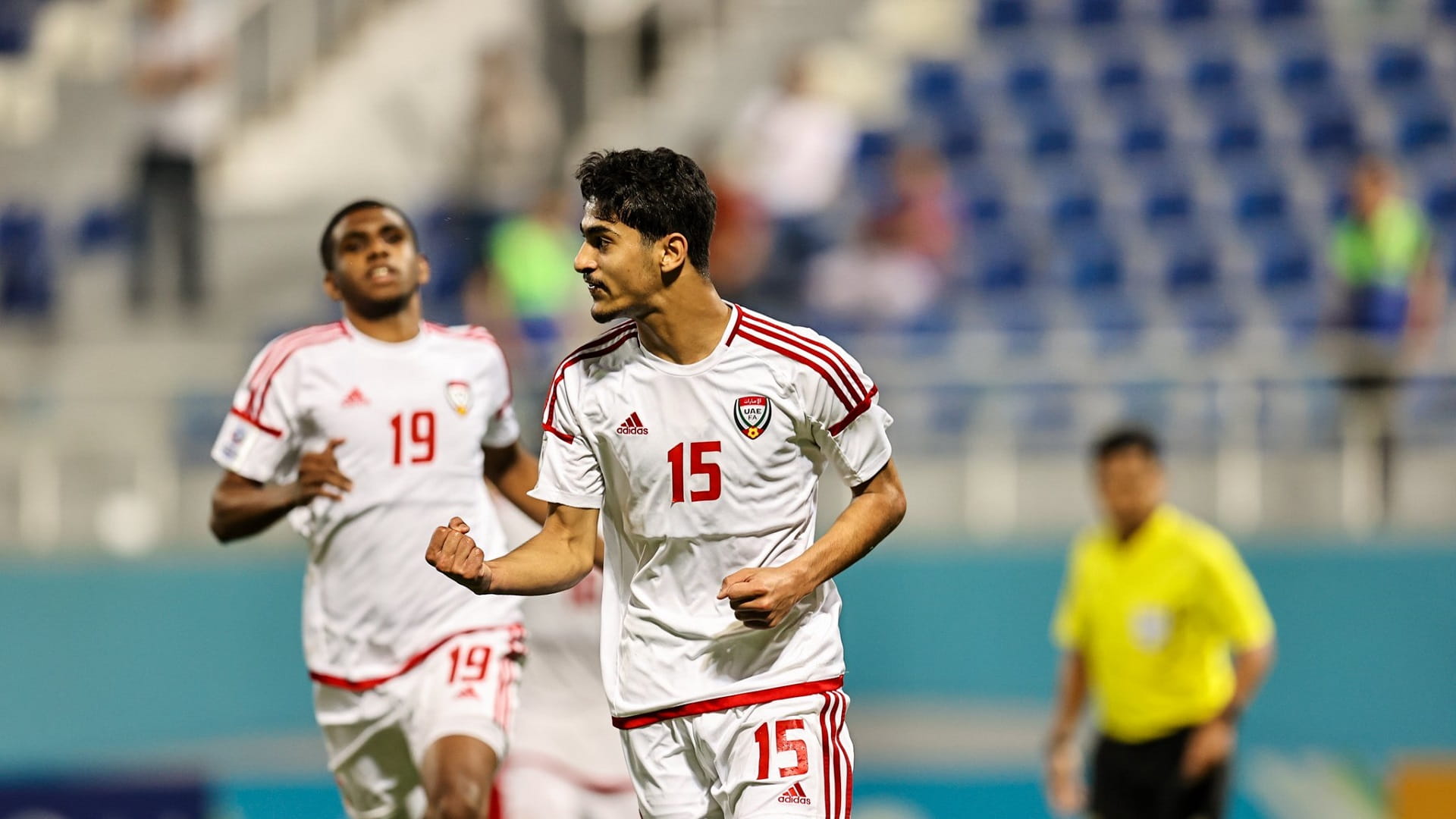 صورة بعنوان: الأبيض الأولمبي يفوز على طاجيكستان في كأس آسيا بهدفين دون مقابل 