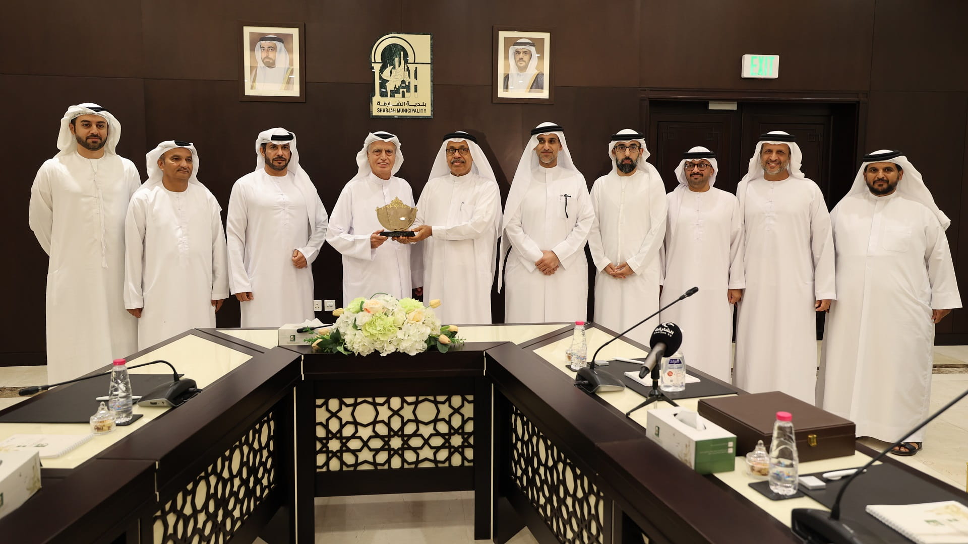 Image for the title: Sharjah Municipal Council holds coordination meeting with SCC 