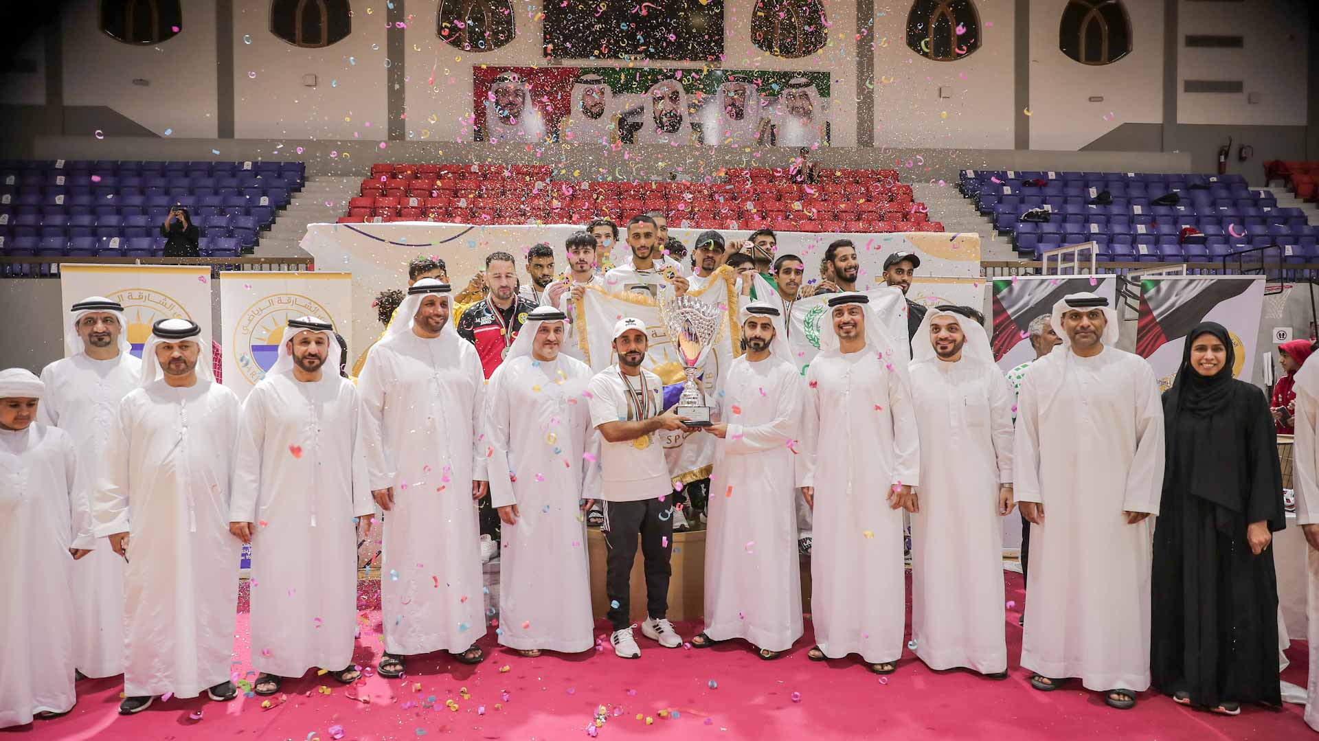 Image for the title: Sharjah Taekwondo wins its sixth President Cup 