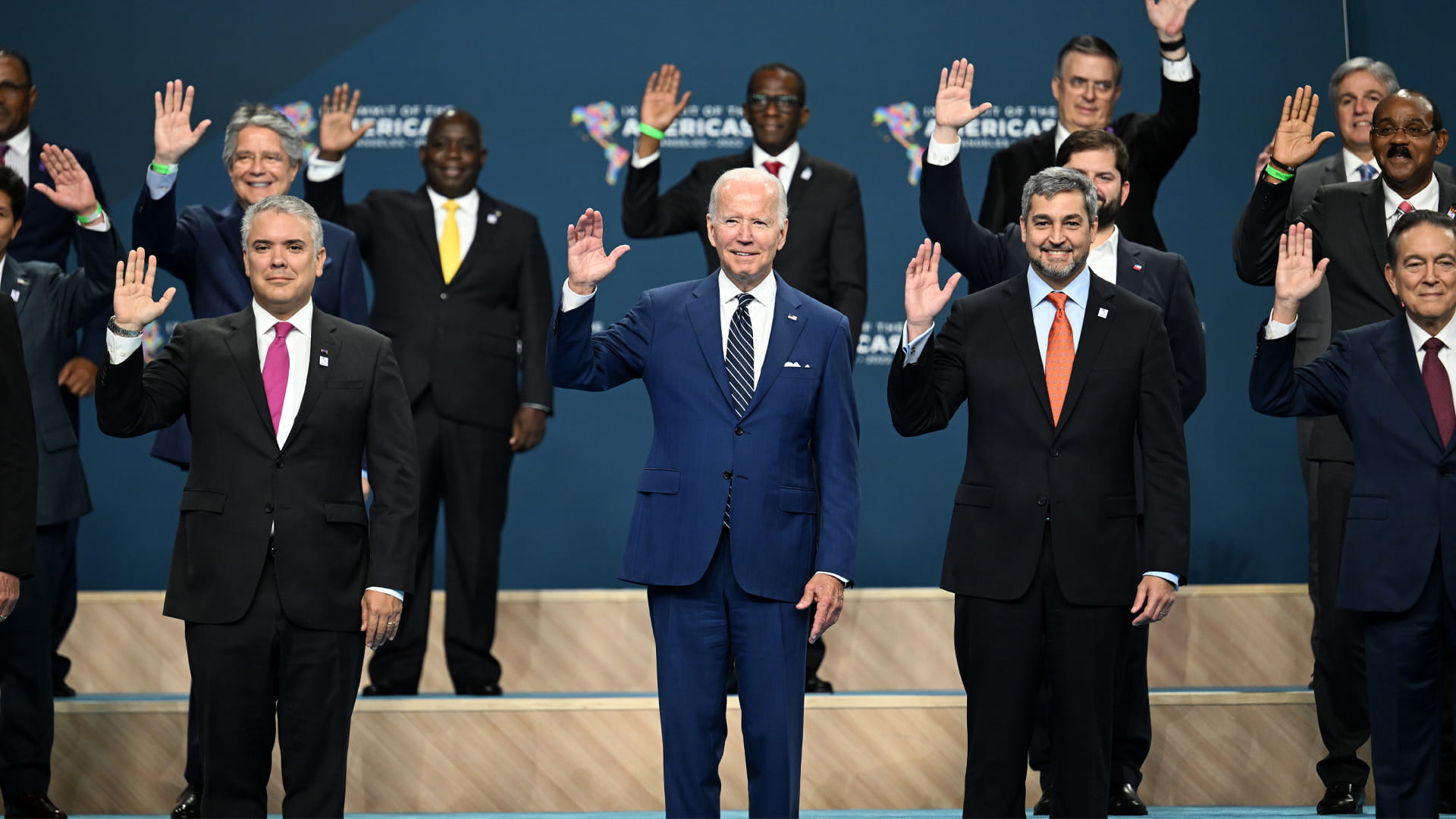 صورة بعنوان: قمة الأميركيتين تنهي أعمالها بإطلاق شراكة تتعلق بالهجرة 