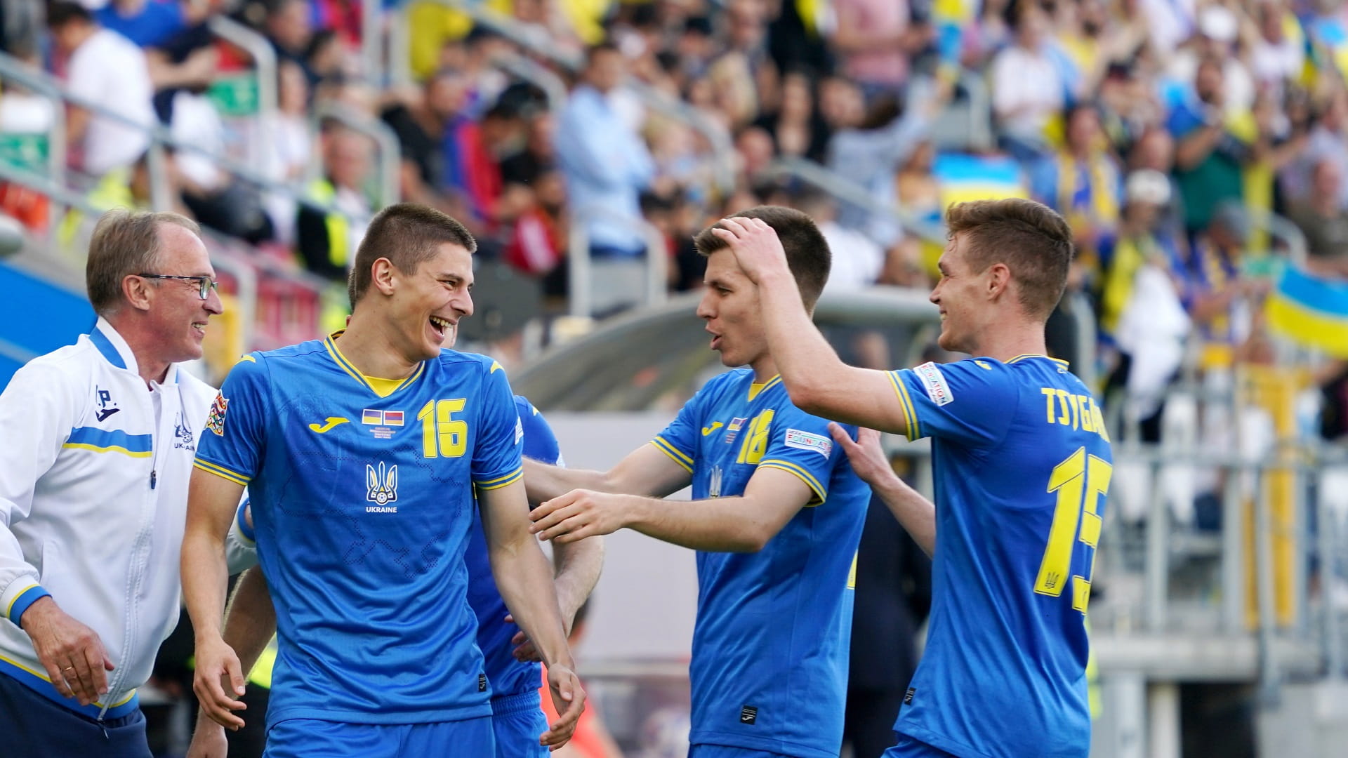 صورة بعنوان: أوكرانيا تقسو على أرمينيا في دوري أمم أوروبا 