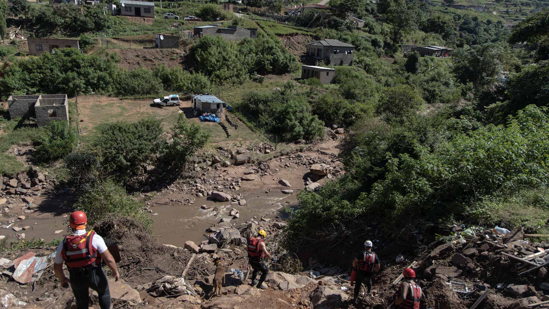 Image for the title: Dozens still missing two months after S.Africa's worst floods 