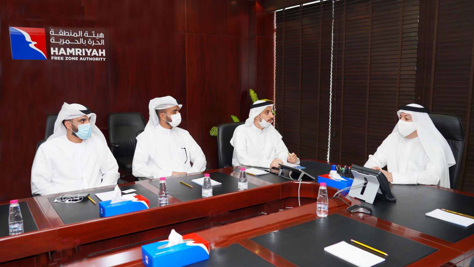 Image for the title: HFZA, SAIF, SCCI devise innovative solutions to Sharjah 