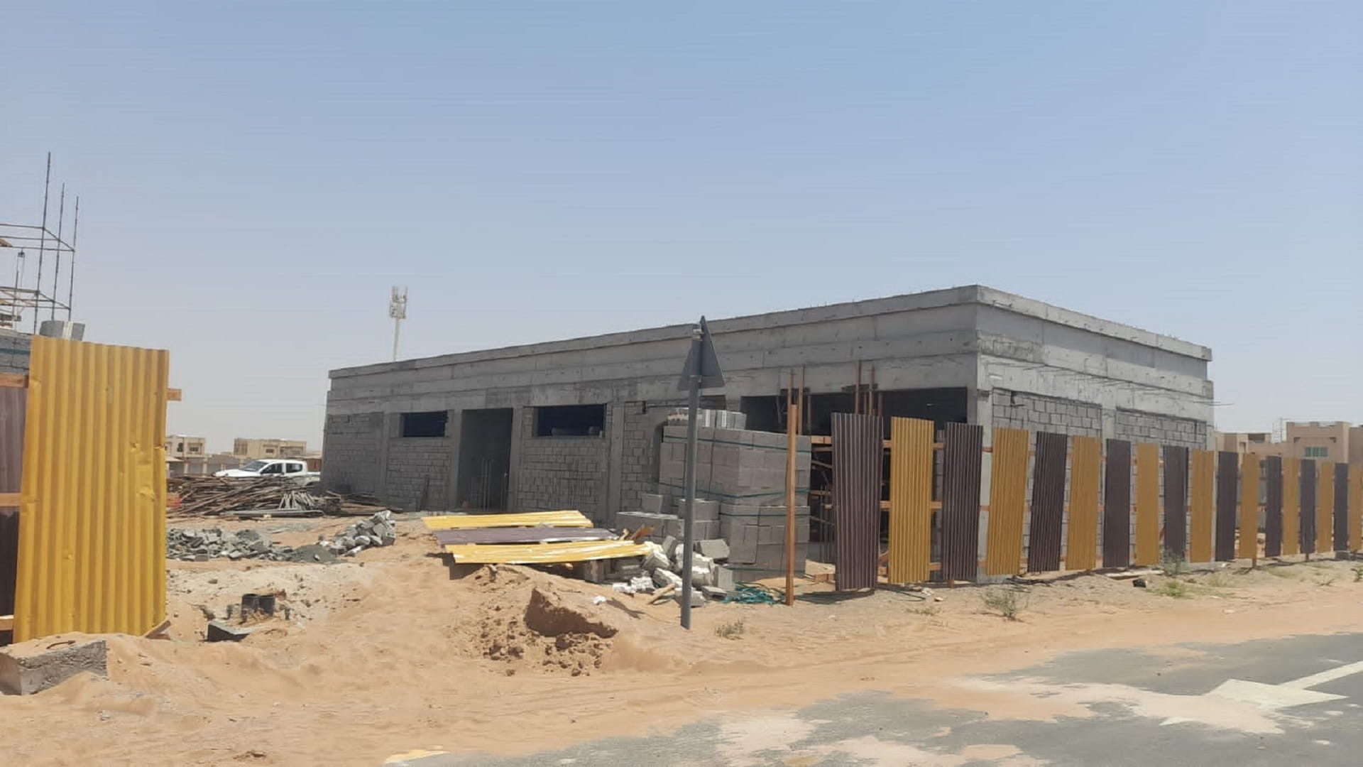 صورة بعنوان: الشارقة الخيرية: 25% نسبة الإنجاز بمسجد الرق في الشارقة 