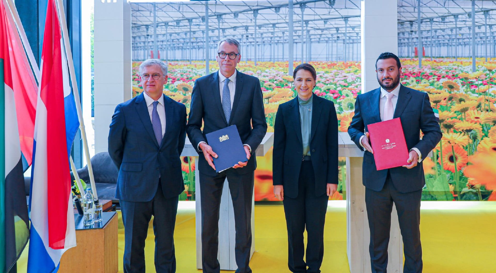 صورة بعنوان: وفد الإمارات يستعرض أجندة الأمن الغذائي العالمي 