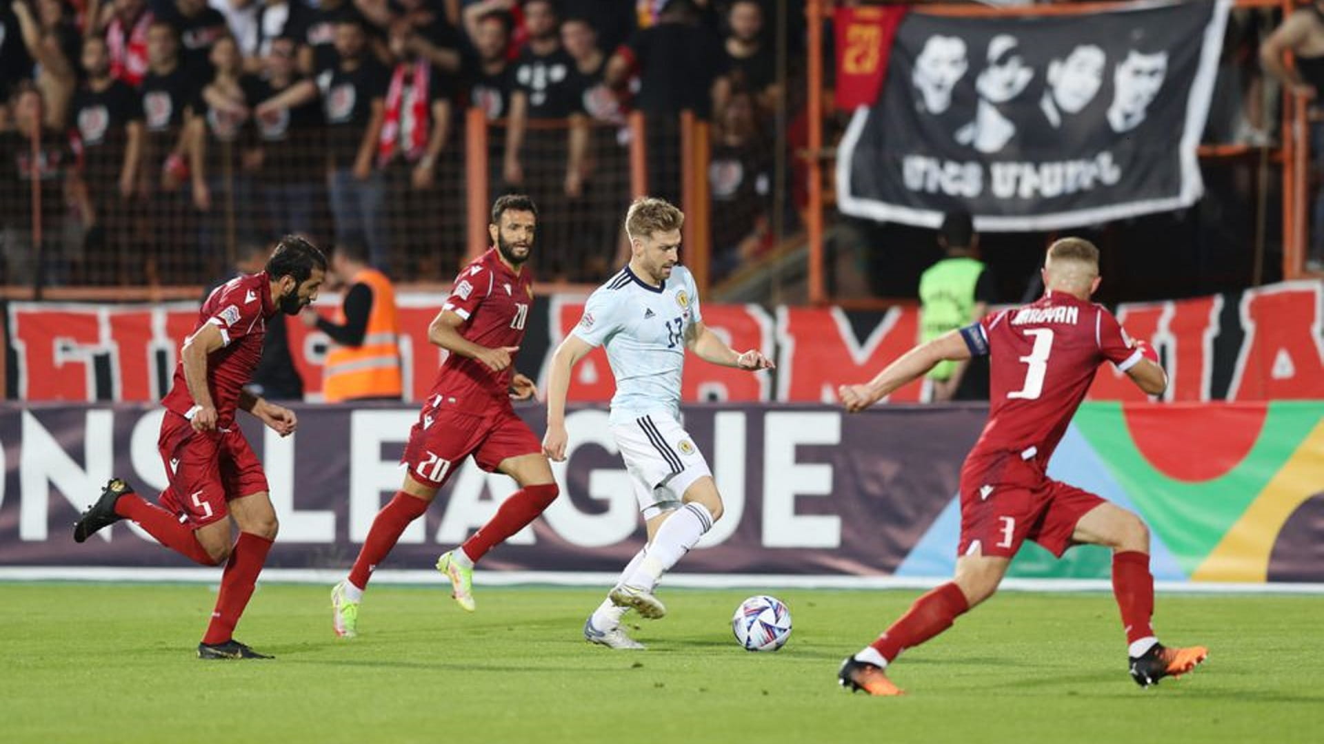 صورة بعنوان: إسكتلندا تقسو على أرمينيا في دوري الأمم الأوروبية 