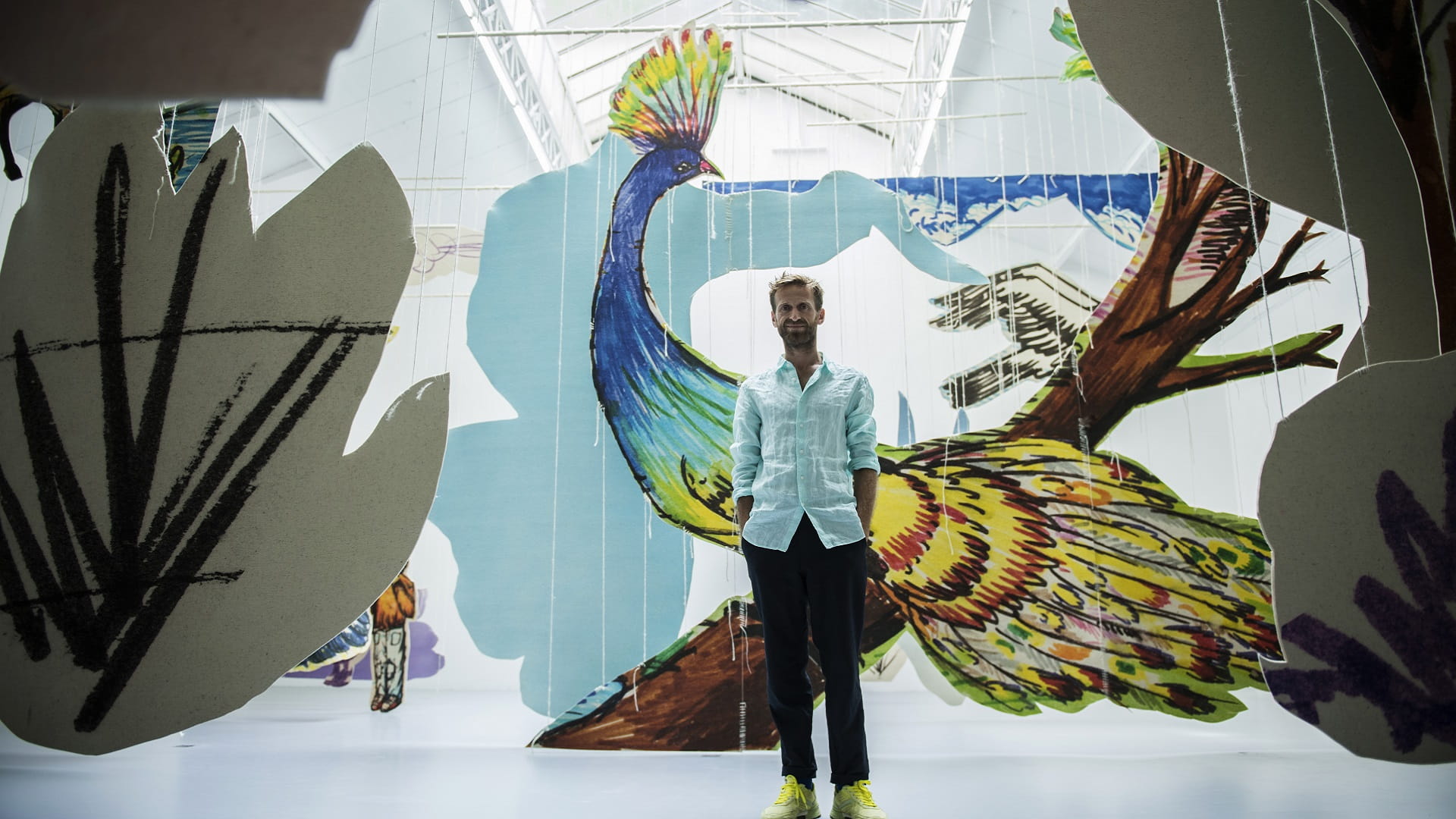 Image for the title: Petrit Halilaj from child-refugee to artist 