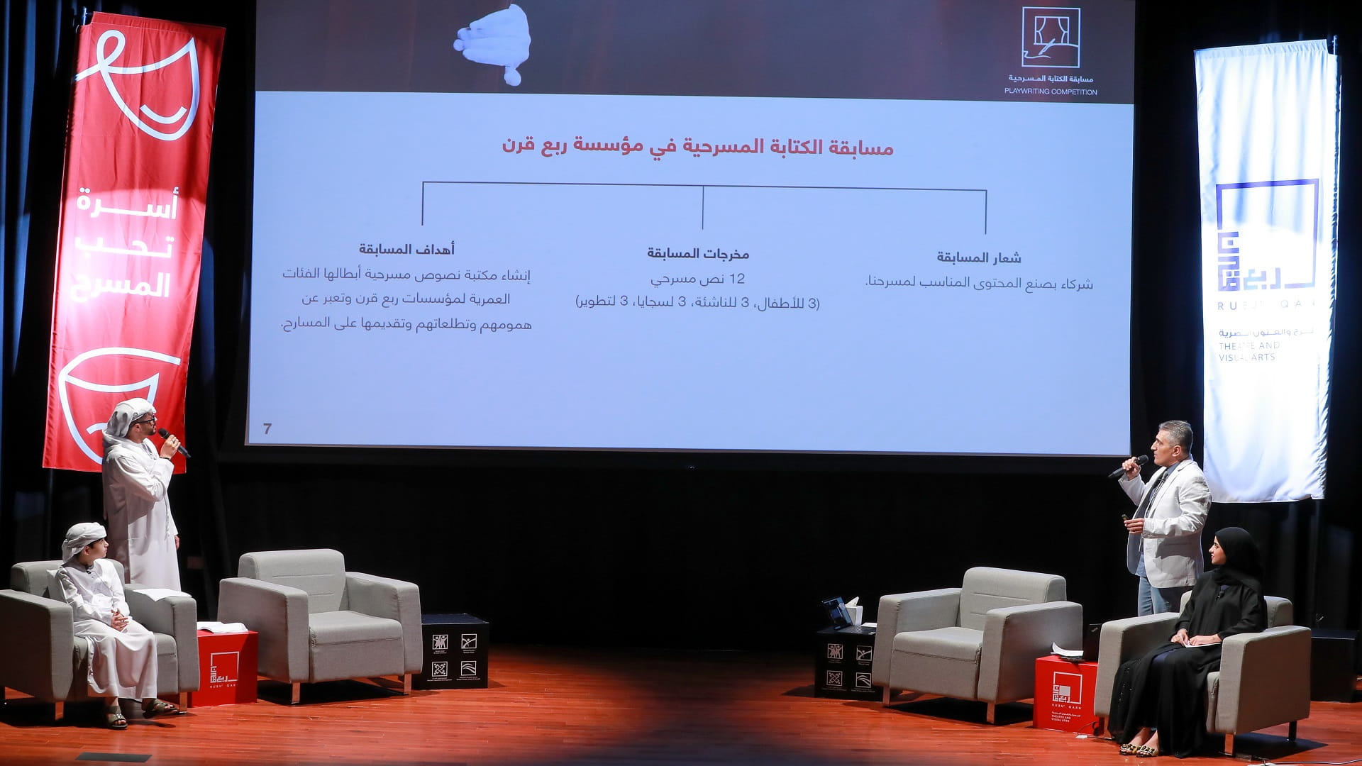 صورة بعنوان: "ربع قرن" تُعلن عن الفائزين بجائزة الإبداع المسرحي  