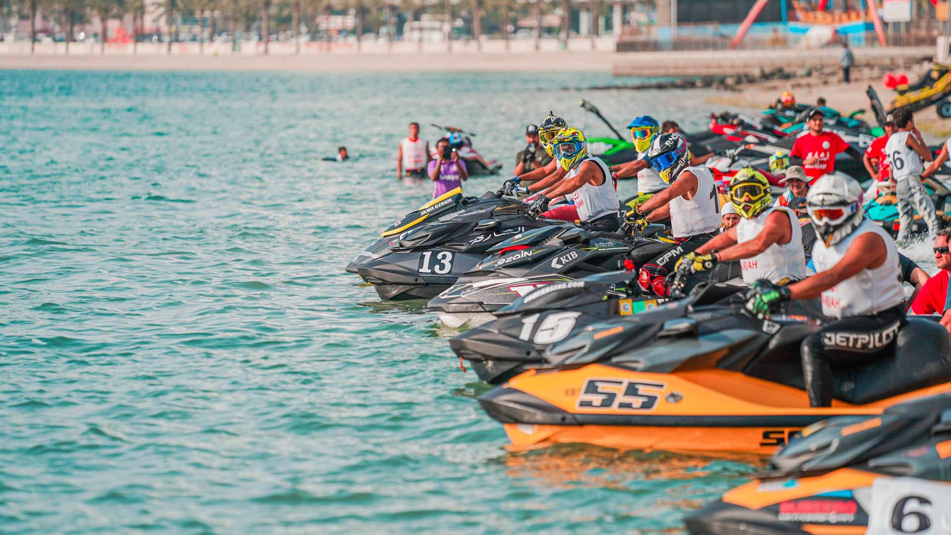 Image for the title: Sharjah Int’l Aquabike Championship 2nd round kicks off 