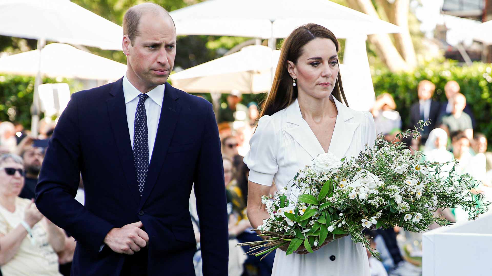 Image for the title: UK royals attend Grenfell fire vigil 5years after London tragedy 