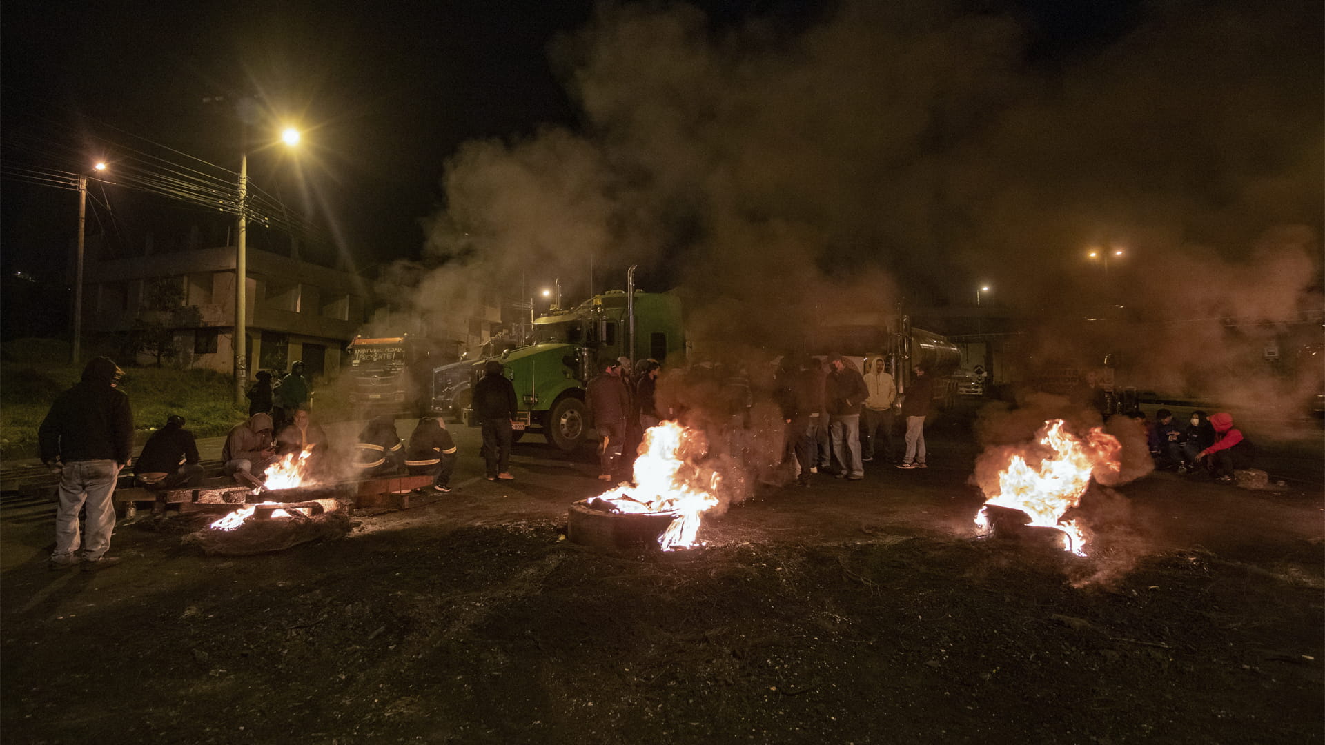 صورة بعنوان: الحركة الاحتجاجية بالإكوادور تتعهد بمواصلة التظاهرات ضد الحكومة 
