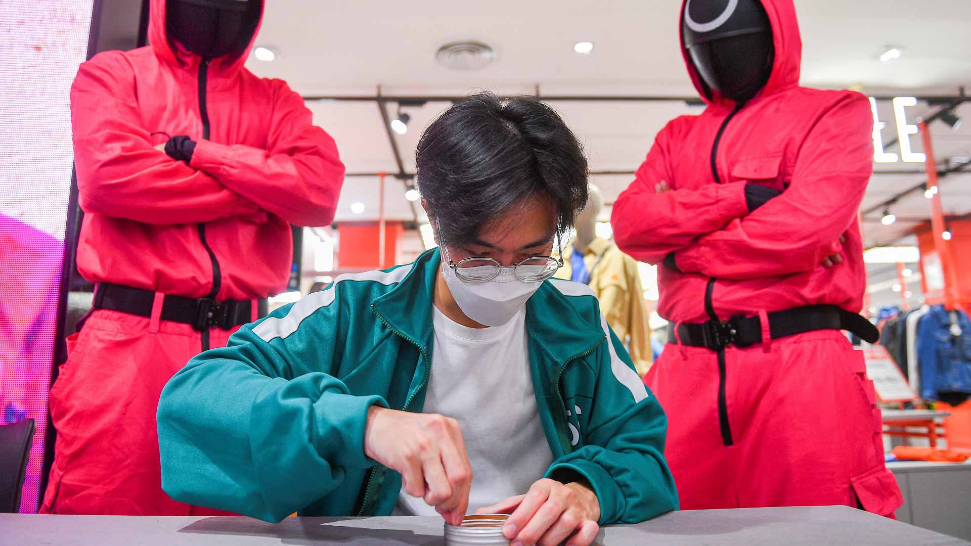 صورة بعنوان: "لعبة الحبار" على أرض الواقع بجائزة كبرى ودون نهاية قاتلة 