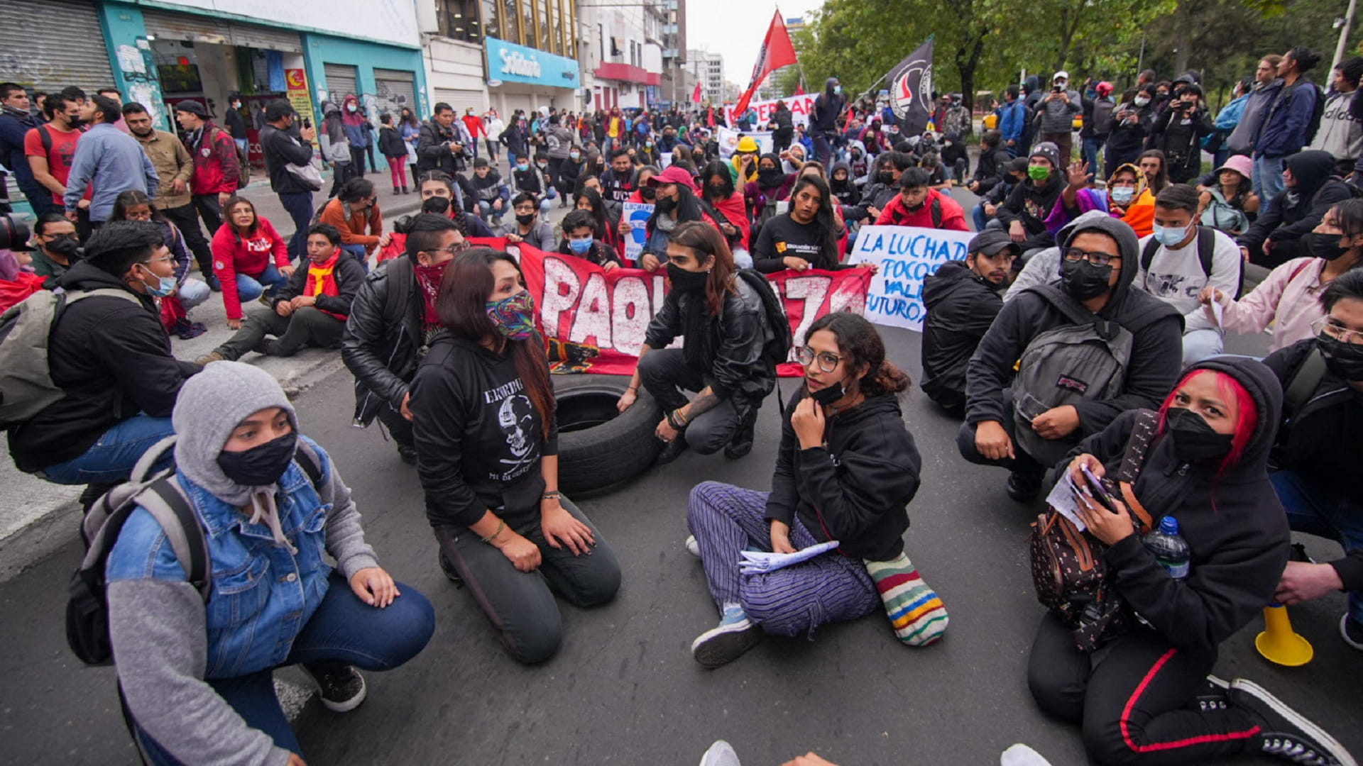 Image for the title: Ecuador judge orders release of Indigenous leader amid protests 