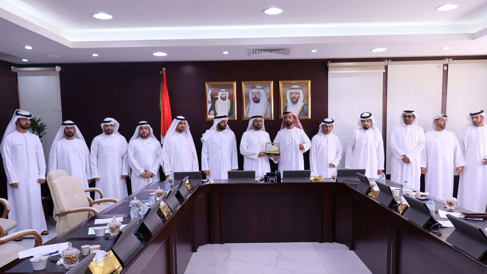 صورة بعنوان: مجلس ضاحية البستان و"بلدي الذيد" يبحثان تعزيز التعاون 