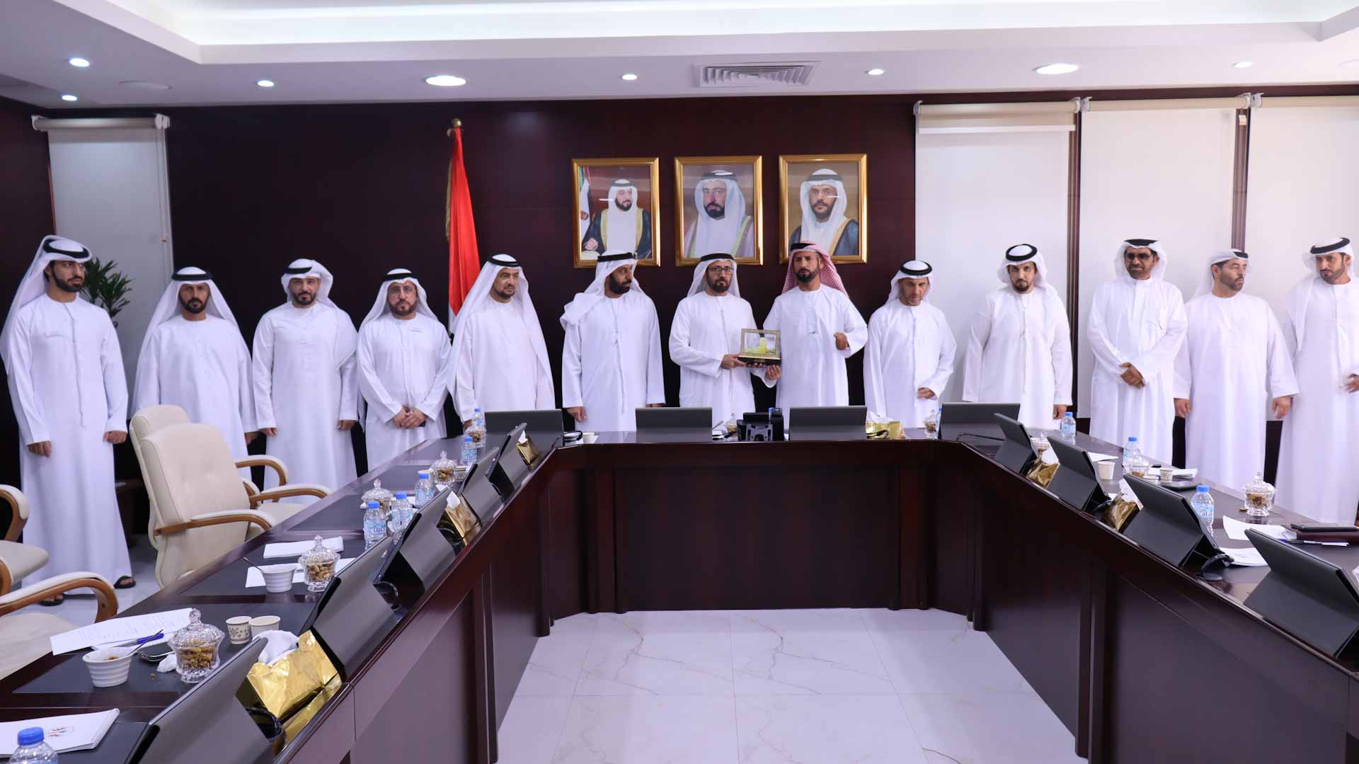 Image for the title: Al Bustan Council, Al Dhaid Municipal Council discuss coop 
