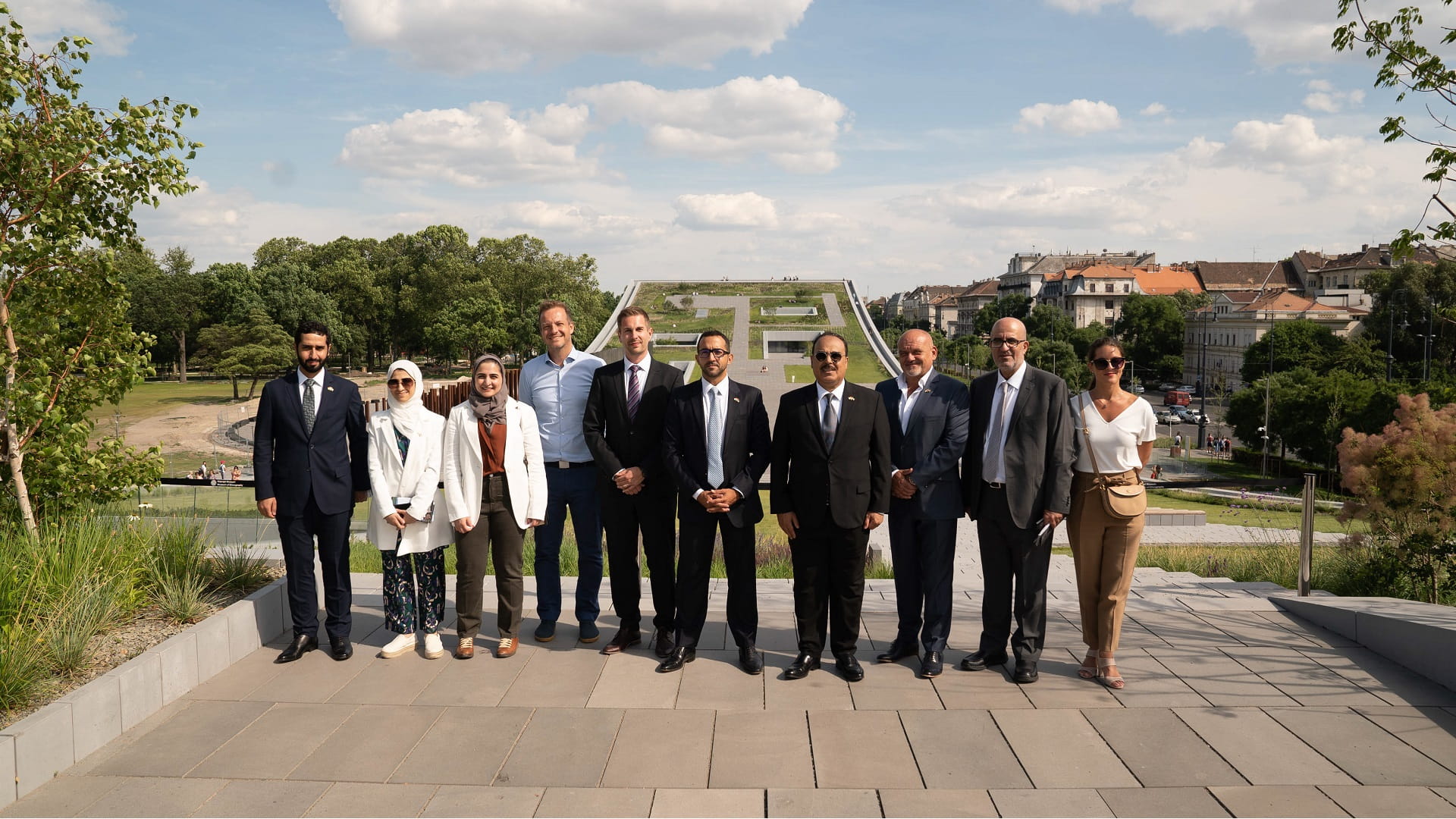 Image for the title: Fahim Al Qasimi, Hungarian minister boost cultural ties 