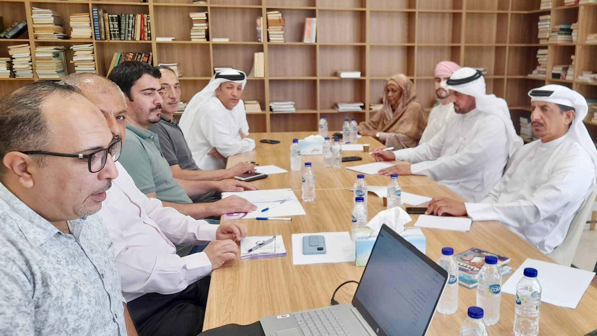 صورة بعنوان: سالم بن هويدن يطلع على تحضيرات فعاليات الصيف بنادي الذيد  