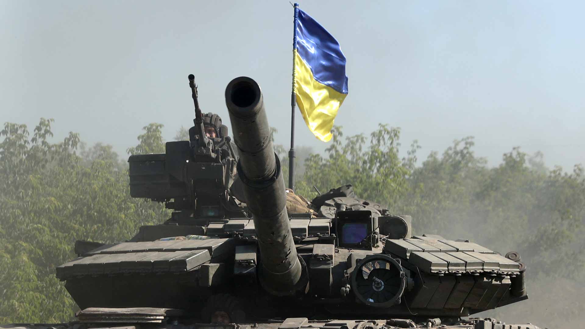 صورة بعنوان: القوات الروسية تسيطر على مناطق أخرى في لوجانسك بأوكرانيا 