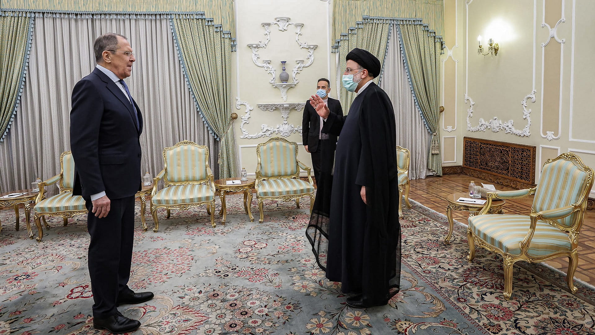 Image for the title: Russia FM in Iran for talks on boosting cooperation 