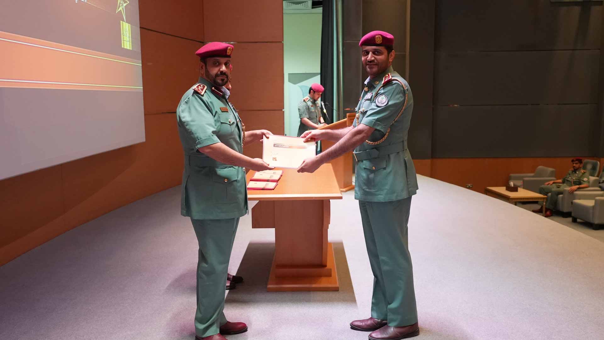 Image for the title: Al Othmani honors winners of Sharjah Police Excellence Award 