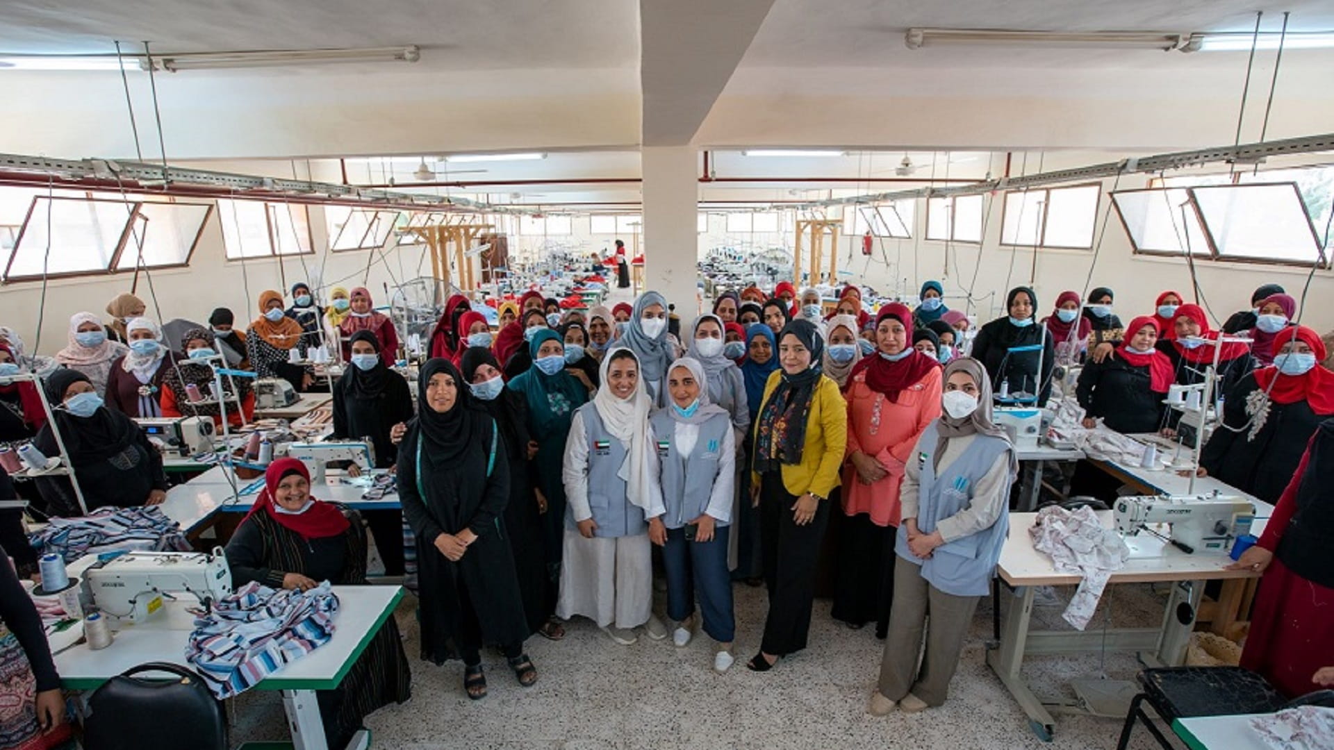 Image for the title: TBHF empowers 500 women by RMG factory, vocational centre in Qena 