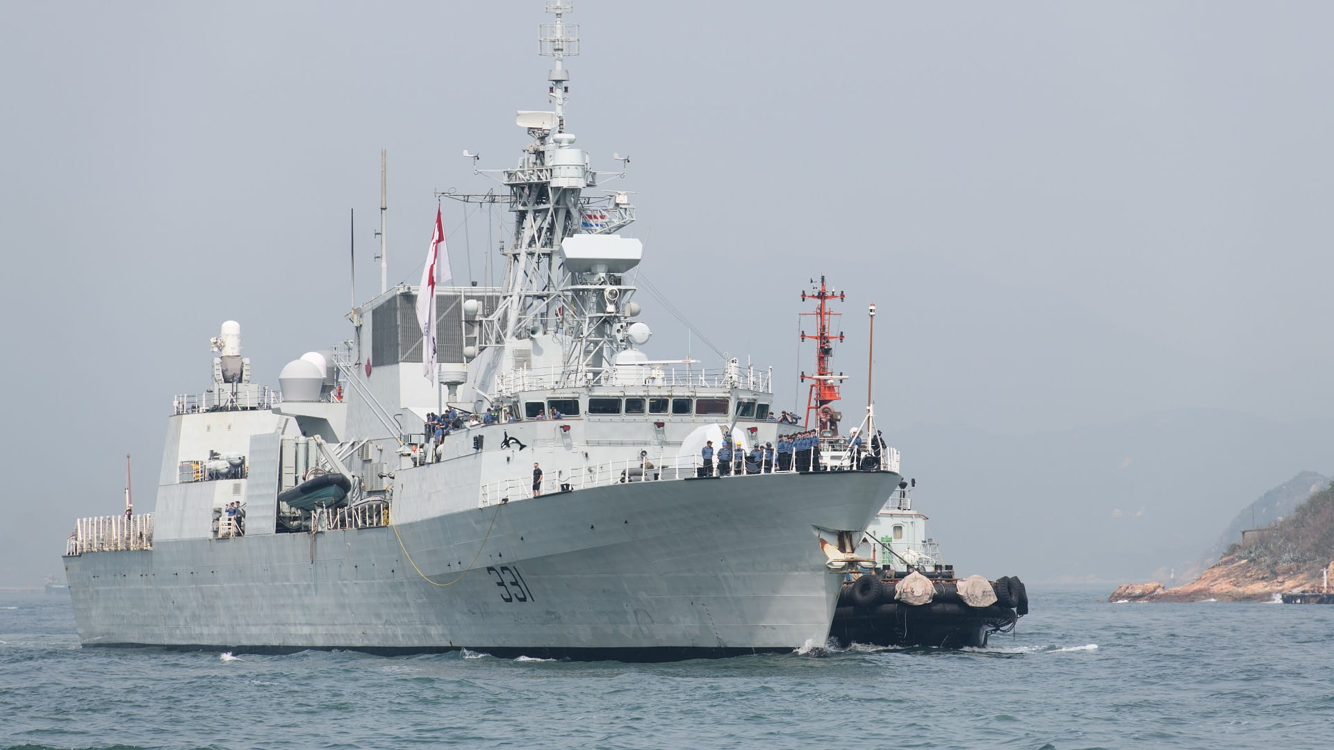 Image for the title: Canada sends 2 warships to Baltic Sea to bolster security 