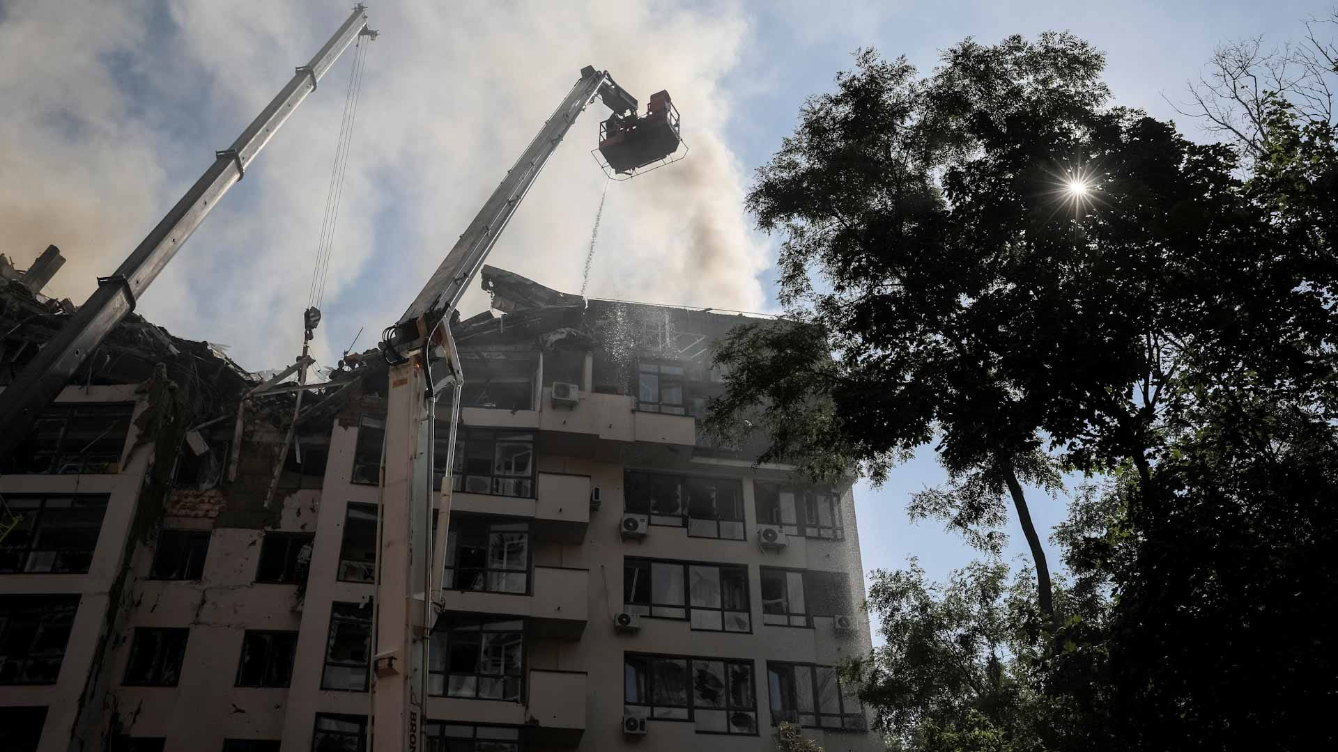 صورة بعنوان: روسيا تكثف ضرباتها على أوكرانيا تزامناً مع قمة مجموعة السبع 