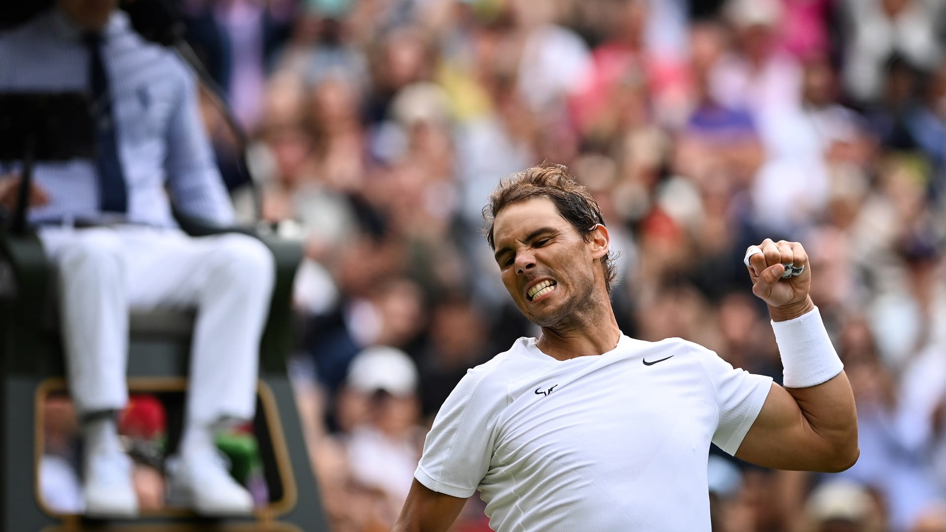 صورة بعنوان: الإسباني نادال يتأهل إلى الدور الثاني في بطولة ويمبلدون 