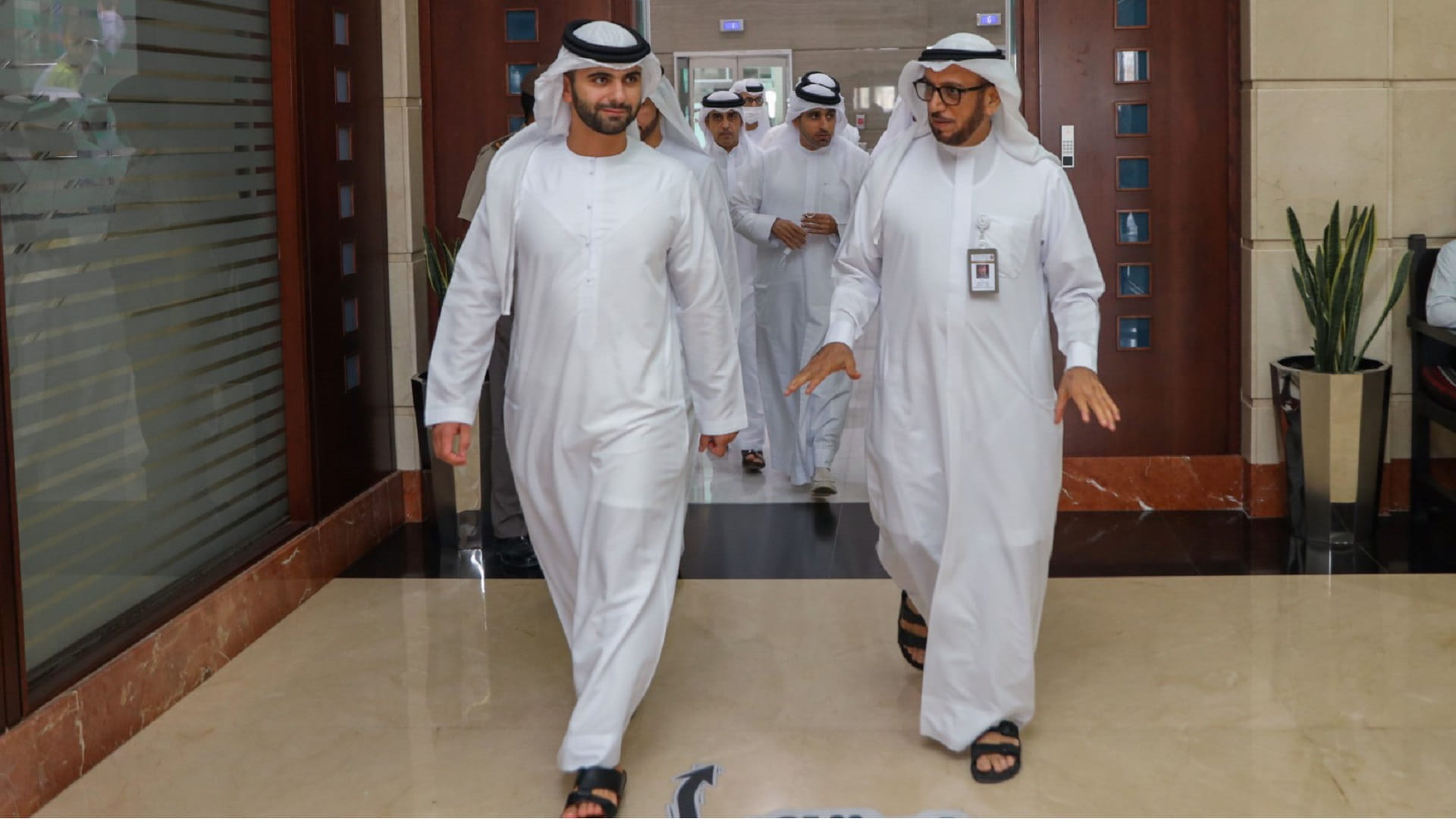 Image for the title: Mansoor bin Mohammed chairs meeting of ‘Border Security Council’ 