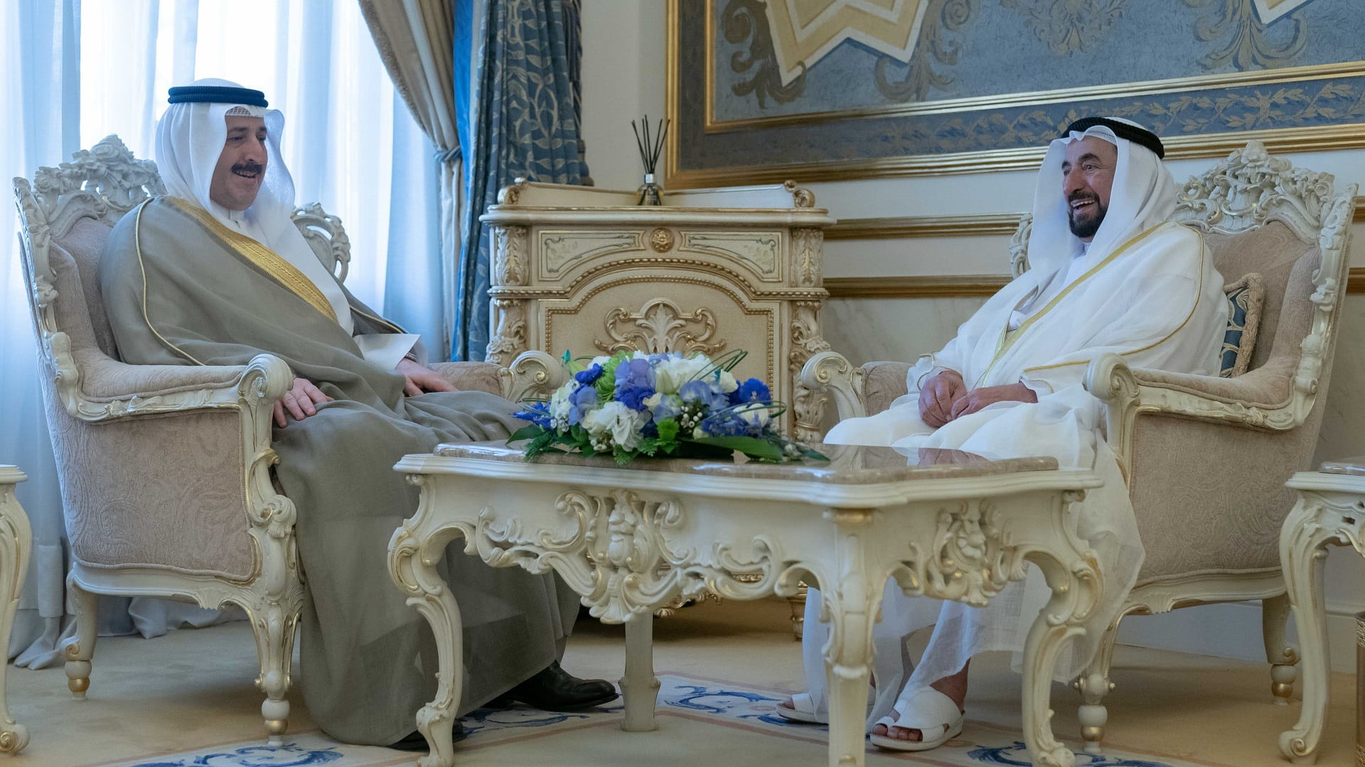 Image for the title: Sharjah Ruler receives Kuwait’s Consul General 