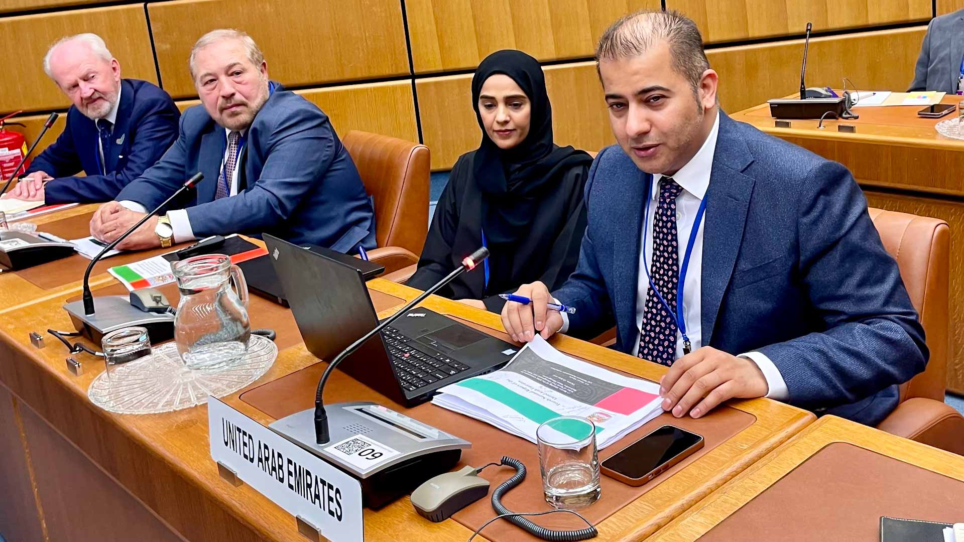 صورة بعنوان: الإمارات تعرض تقريرها الوطني حول إدارة الوقود النووي المستهلك  