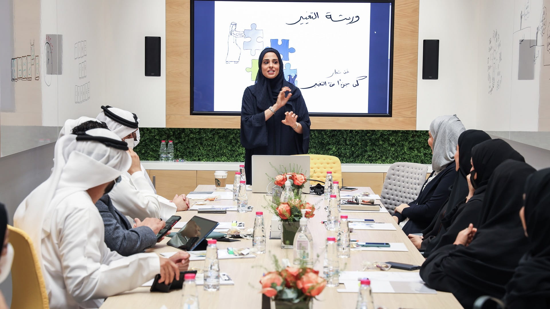 Image for the title: SDTPS concludes training workshop on employees’ positive change 