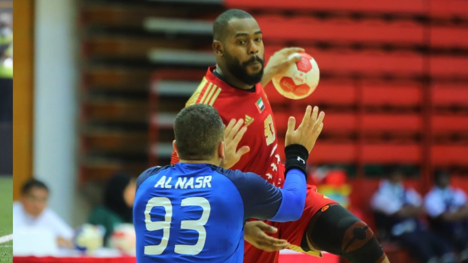 صورة بعنوان: الشارقة يتأهل لنصف نهائي كأس رئيس الدولة لكرة اليد 