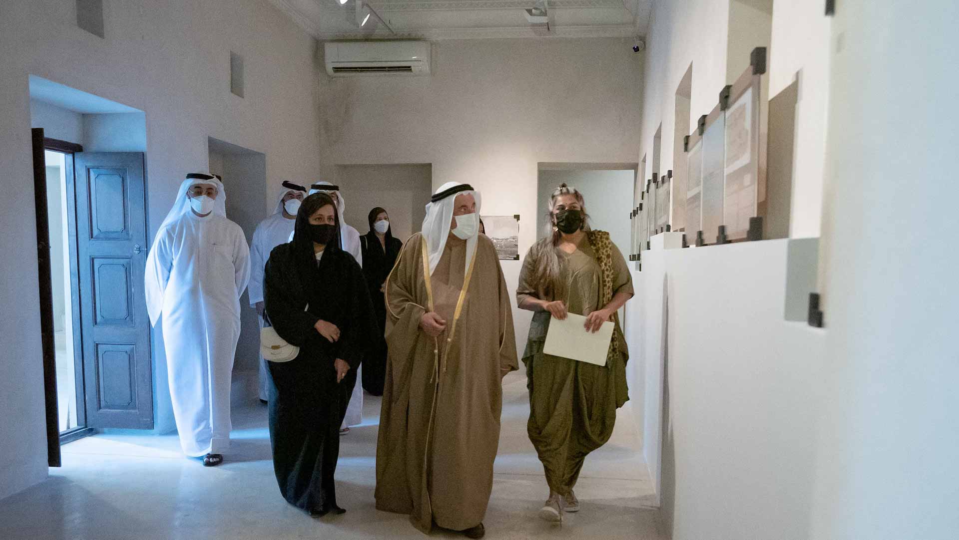 Image for the title: Sharjah Ruler inaugurates SAF Spring exhibitions 2022 