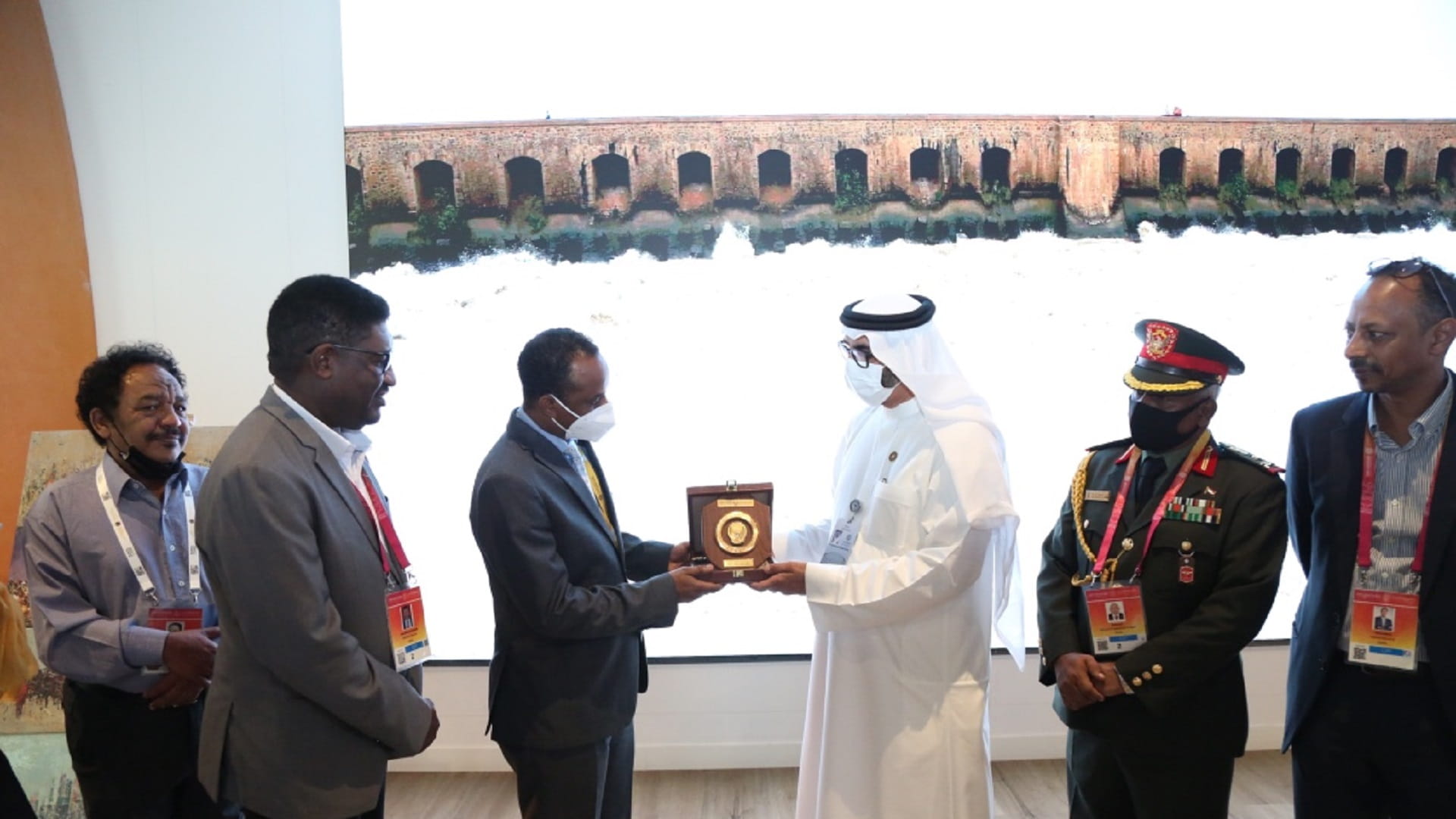 صورة بعنوان: البواردي يزور جناح السودان في معرض إكسبو 2020 