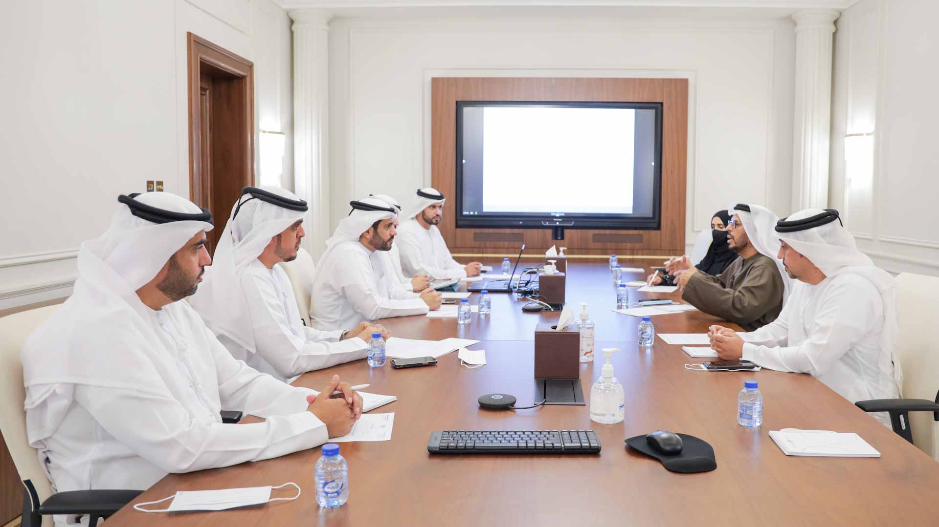 Image for the title: DTPS, Khorfakkan Council review development projects for 2022 