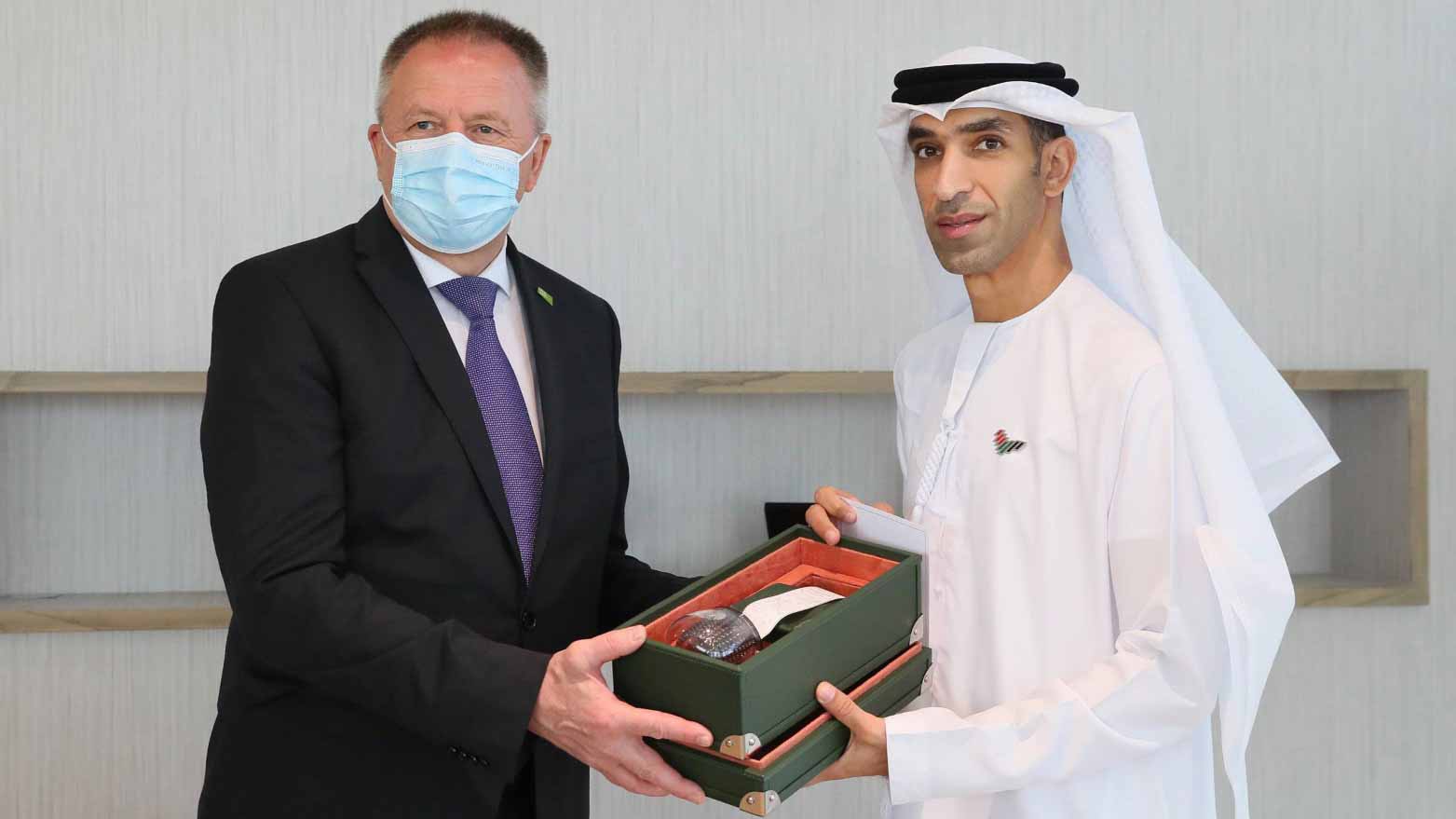 صورة بعنوان: الإمارات وسلوفينيا تبحثان تطوير التعاون التجاري والاقتصادي 
