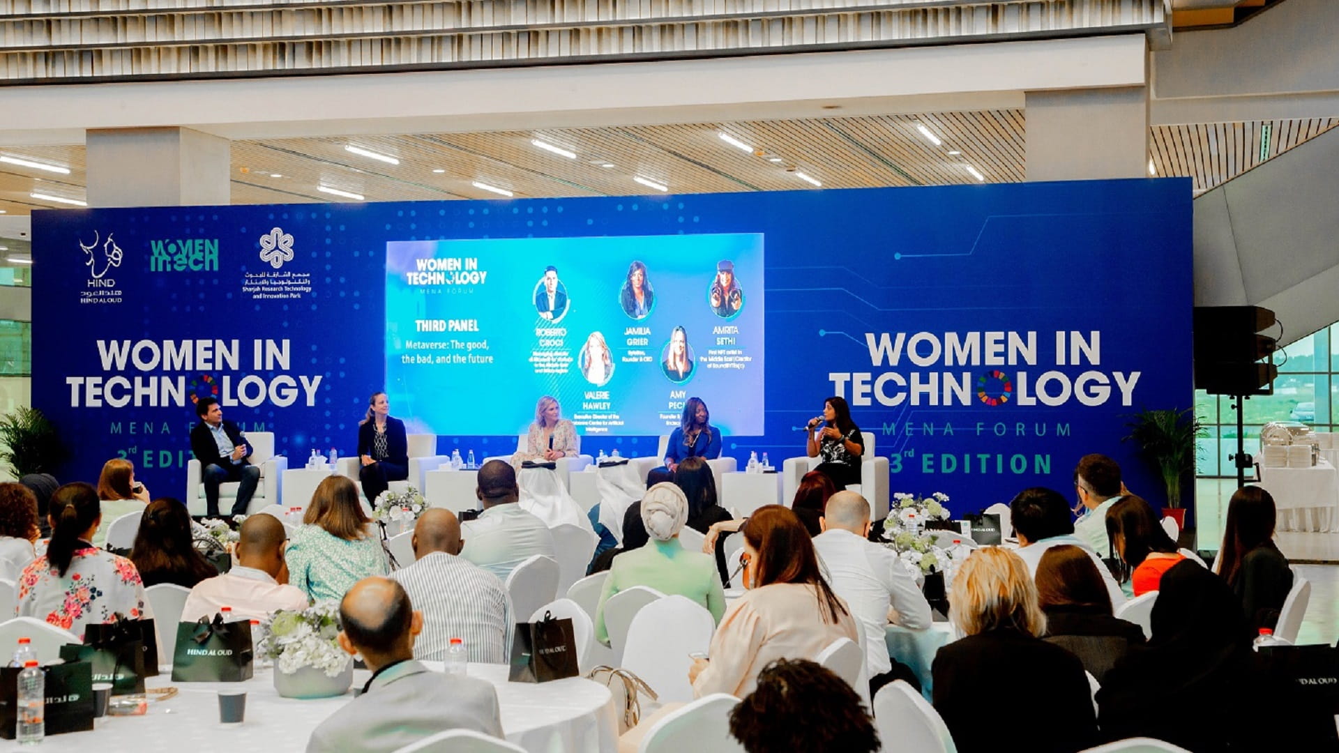 Image for the title: High-profile speakers share ideas at WIT MENA Forum 